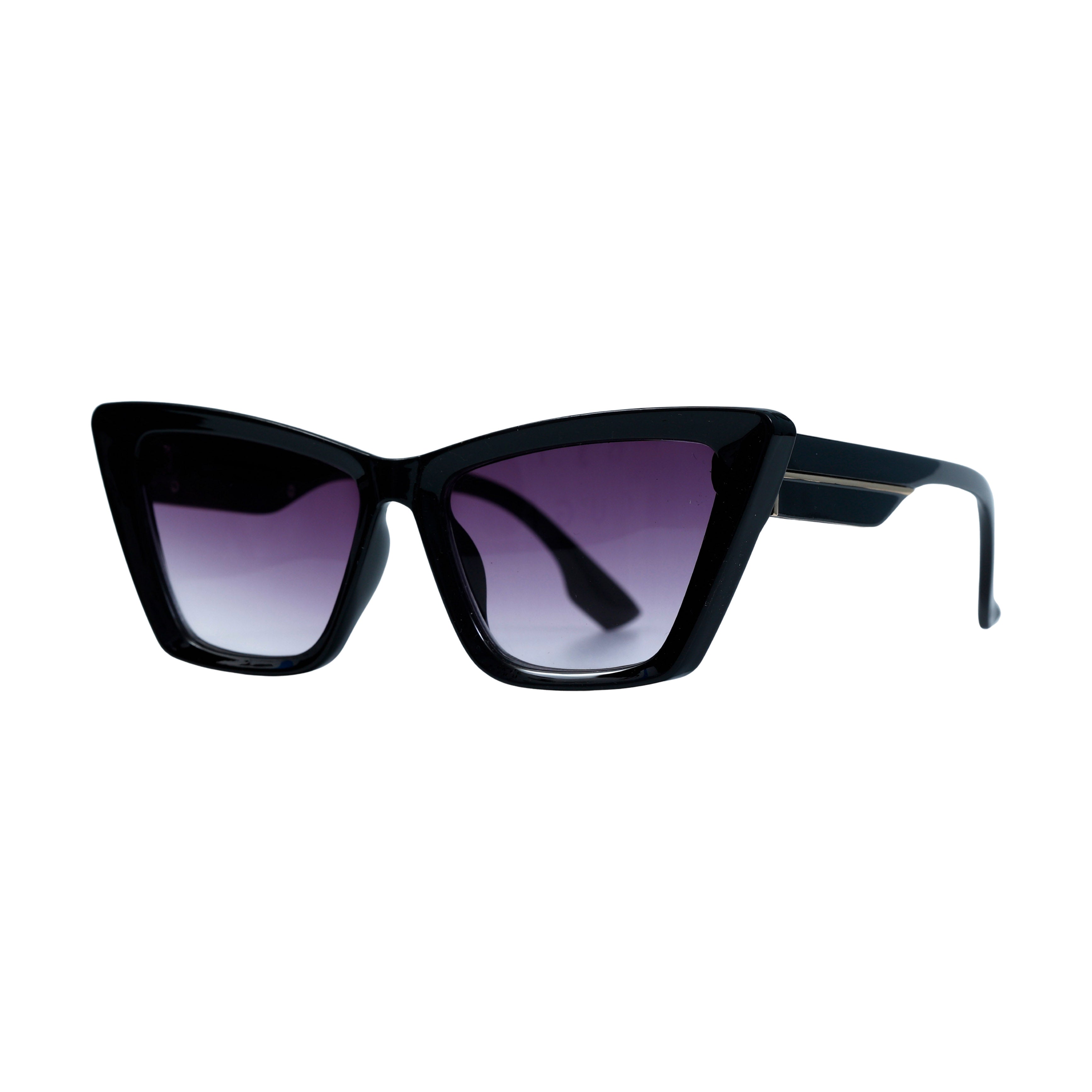 Purple & Black Cat Eye Full Rim