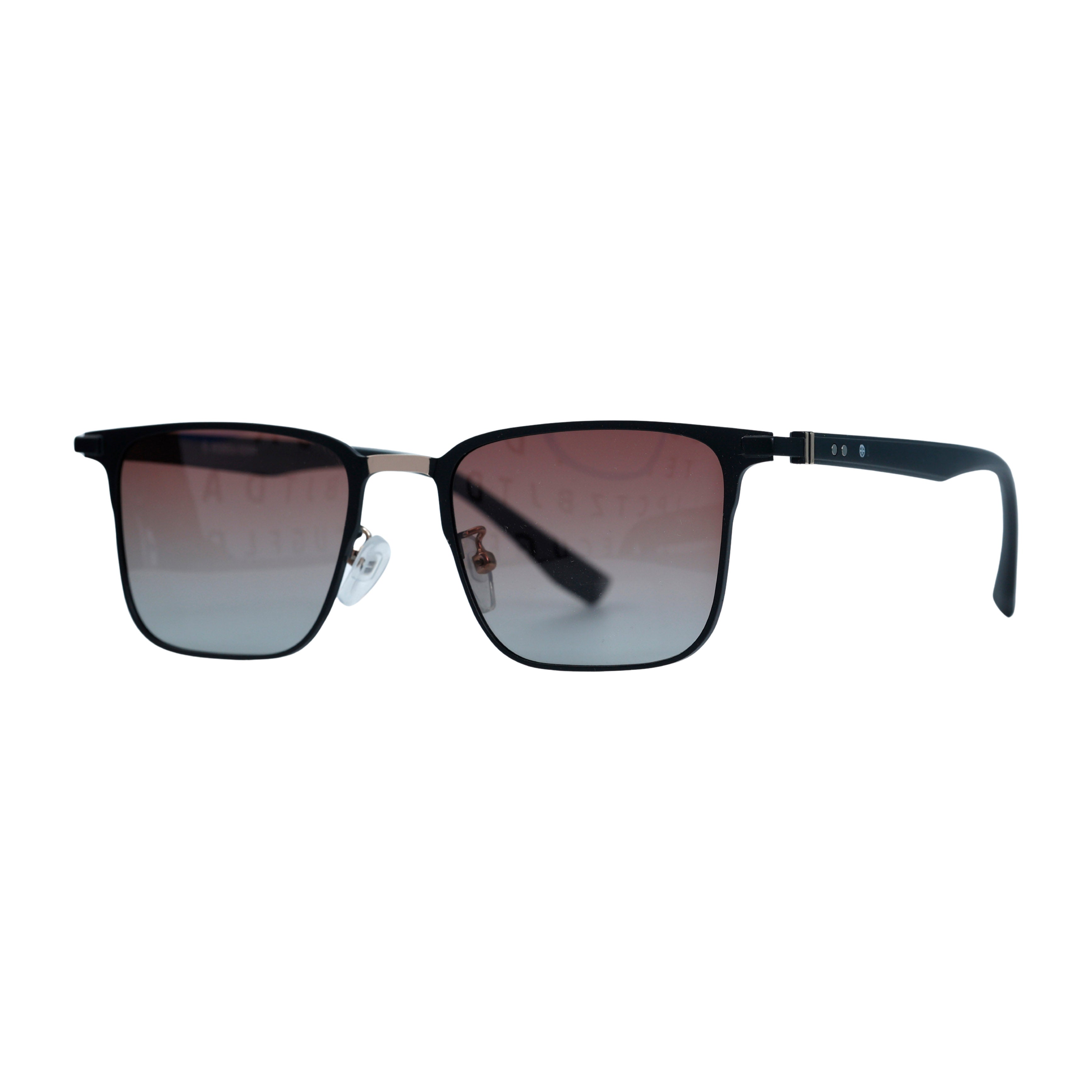 Black & Brown Rectangle Full Rim