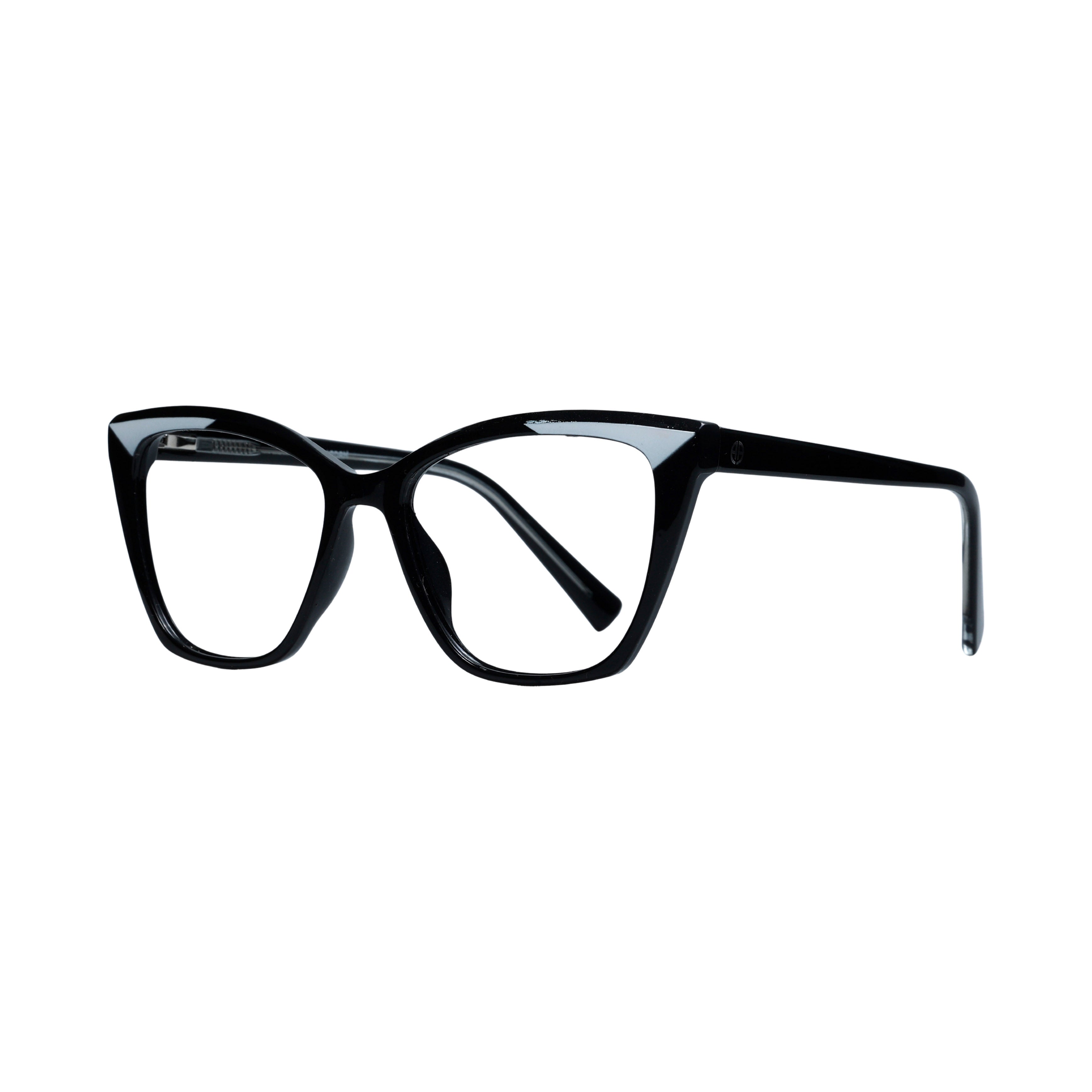 Black & White Cat Eye Full Rim