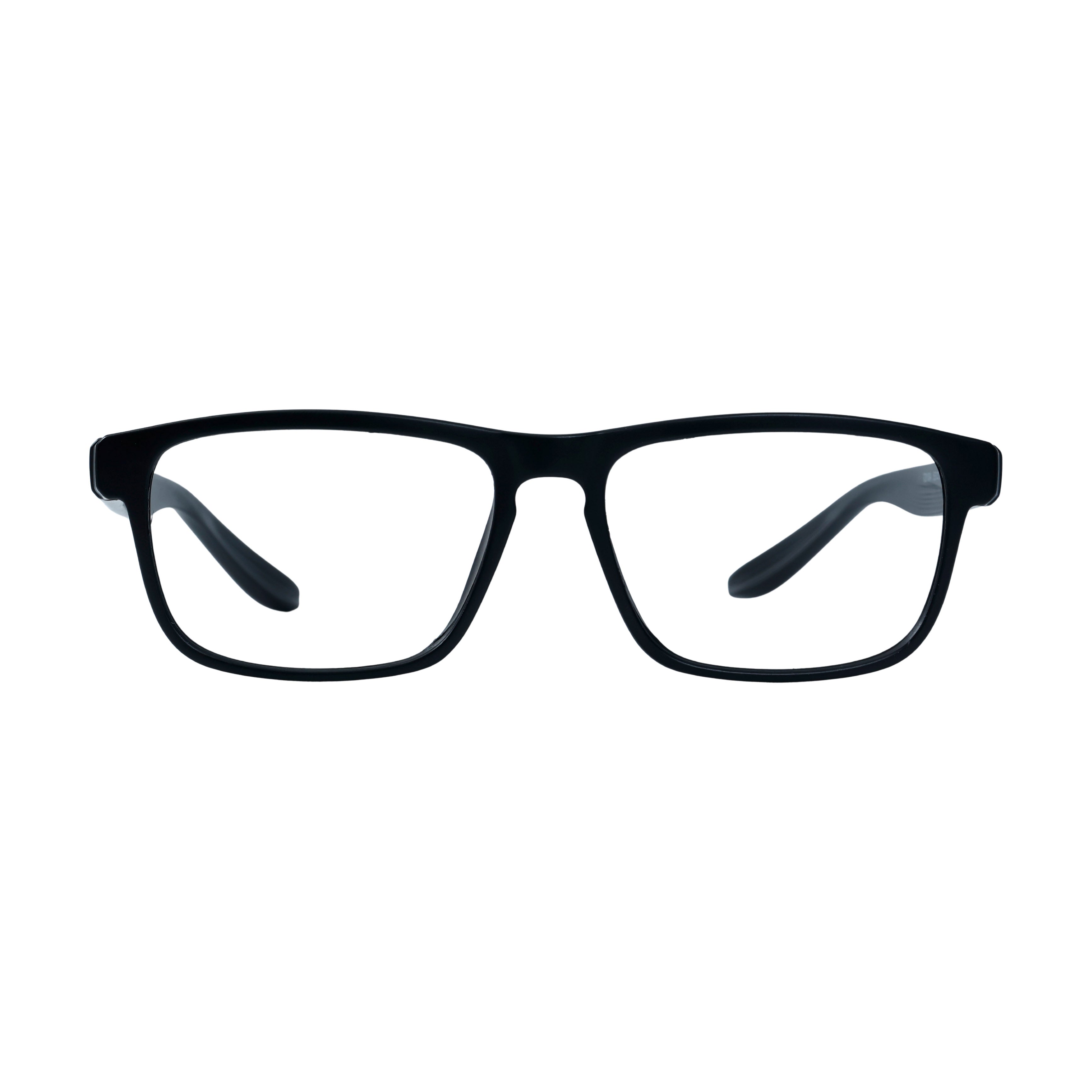 Black Square Clip-On Full Rim