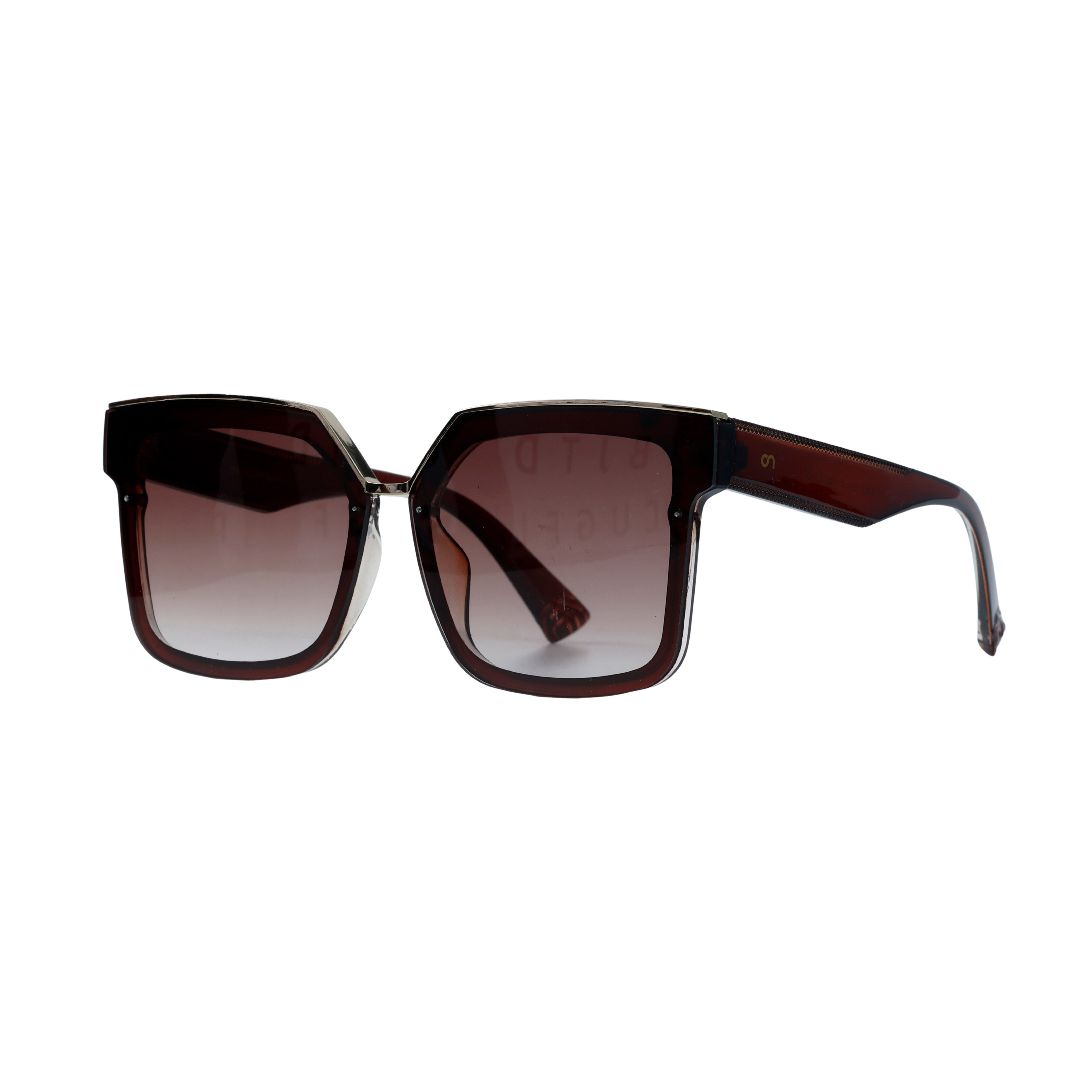Brown & Golden Wayfarer Full Rim
