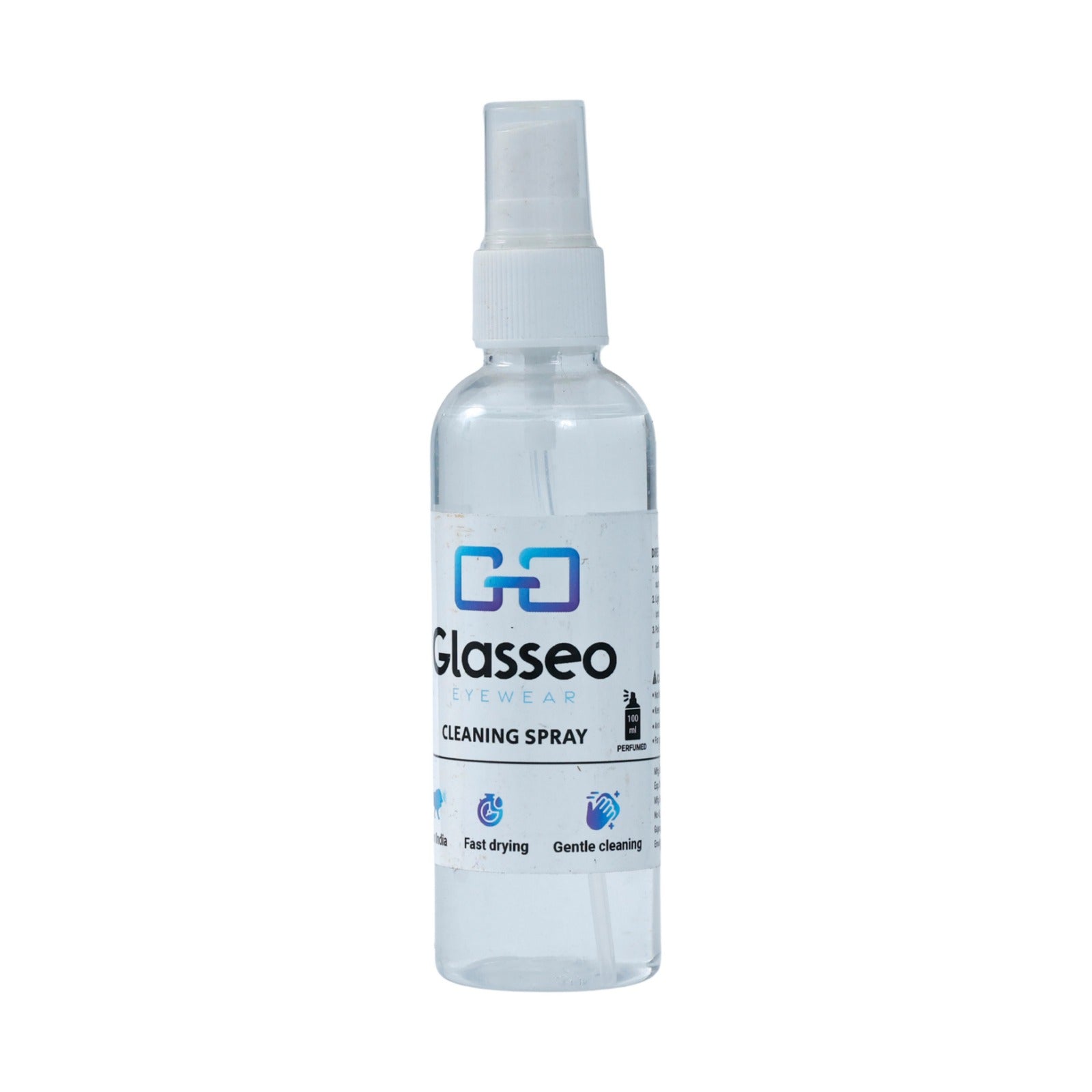 Glasseo Eyewear Cleaning Spray – 100 ml | Streak-Free Lens Cleaner
