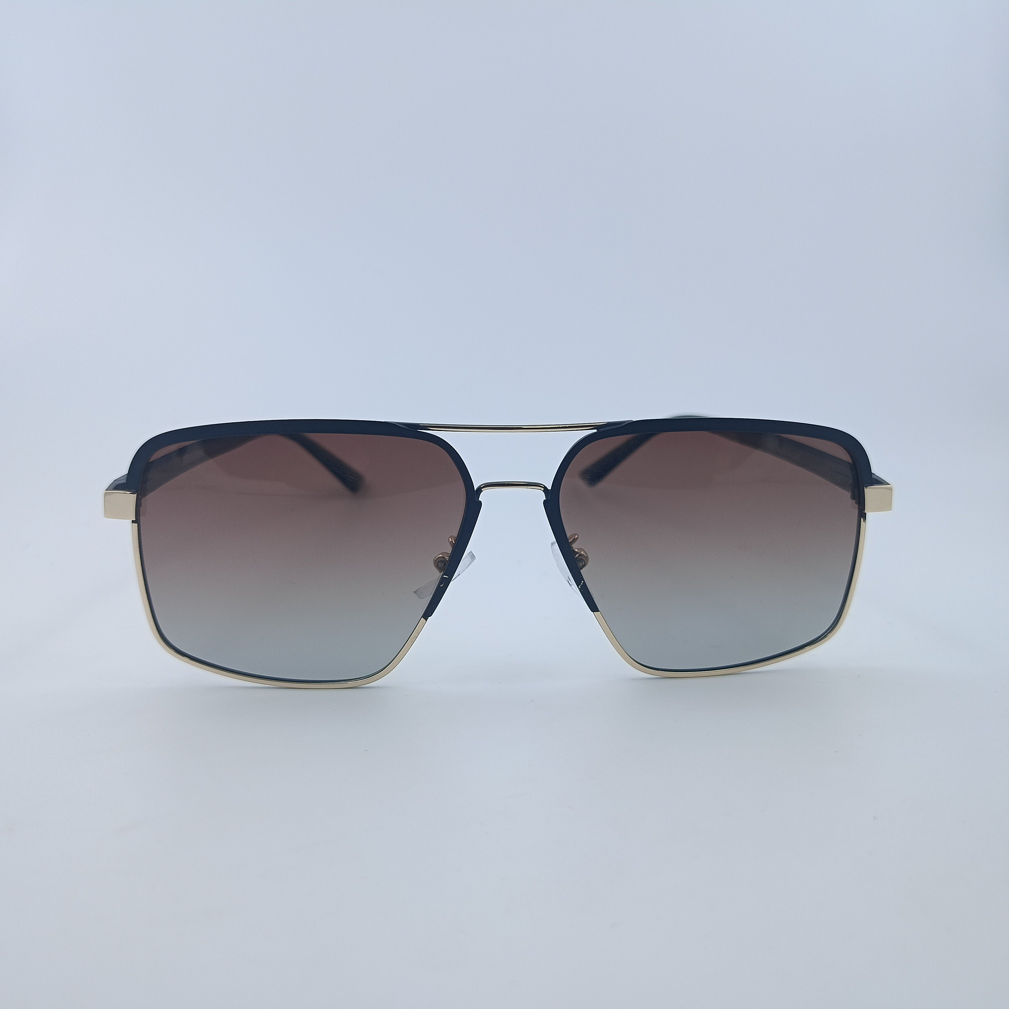 Black & Golden Square Full Rim