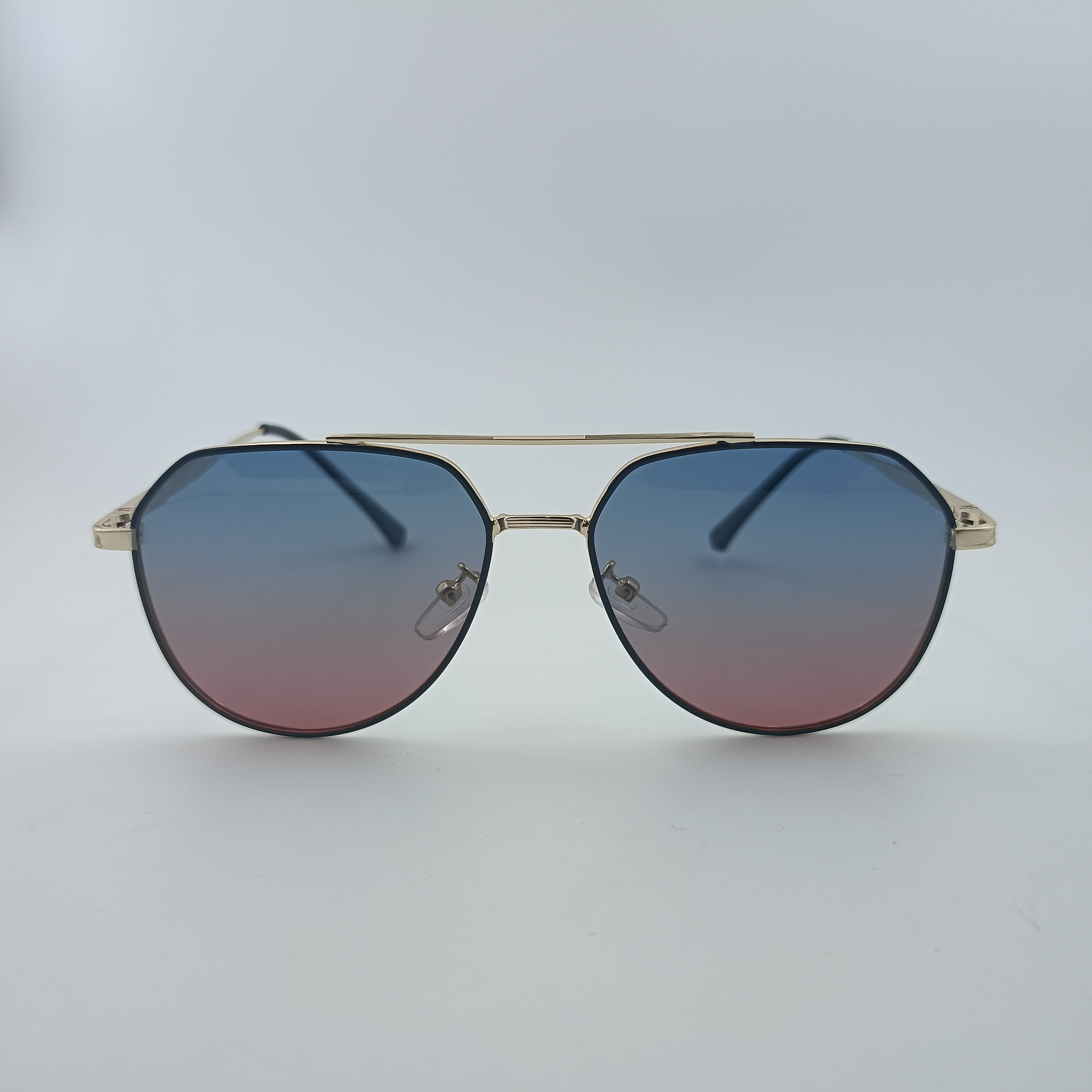 Red & Golden Aviator Full Rim