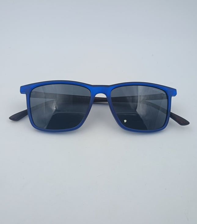 Blue & Brown Square Full Rim