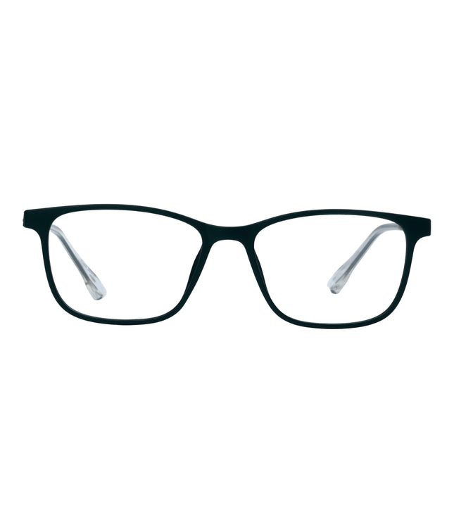 Green Rectangle Full Rim