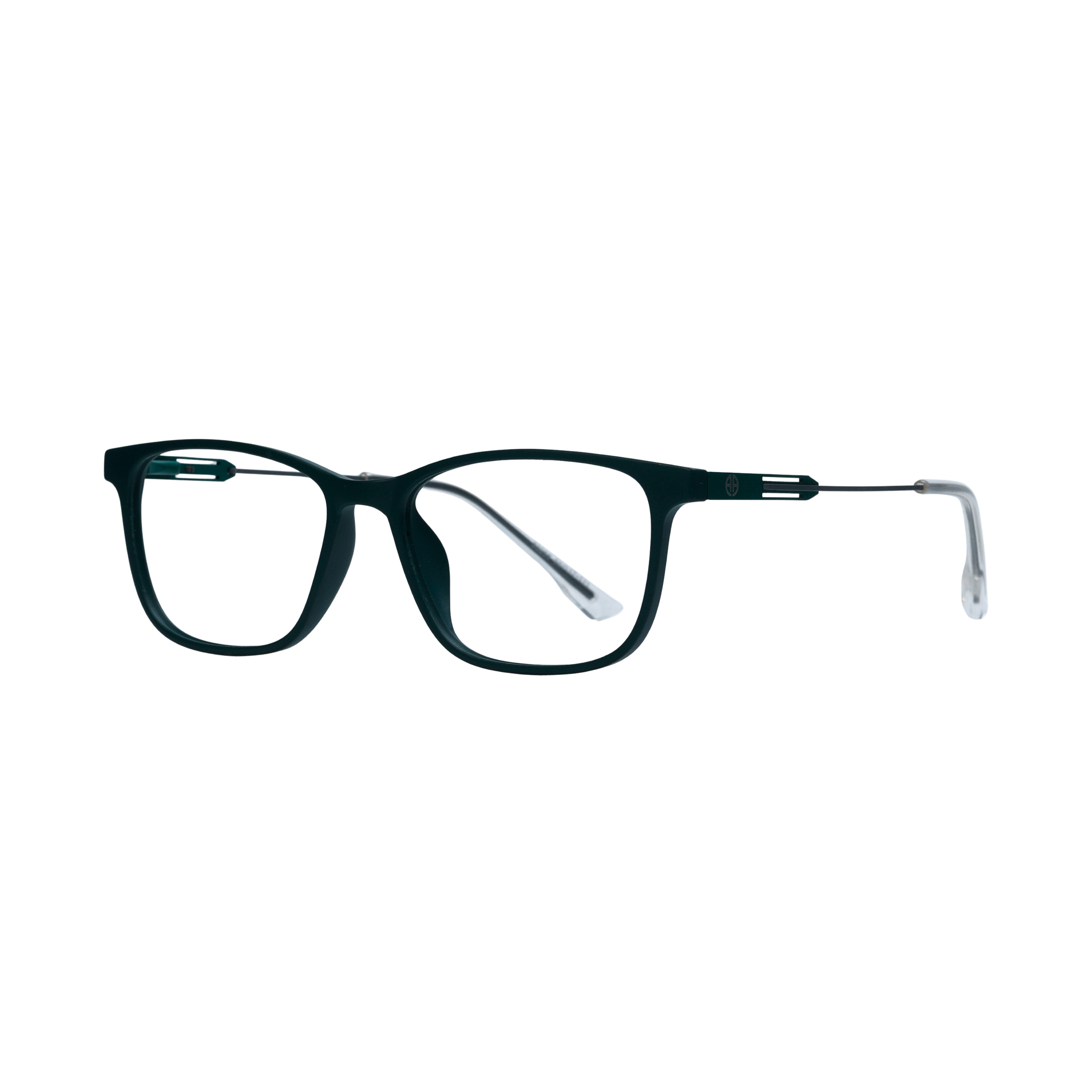 Green Rectangle Full Rim