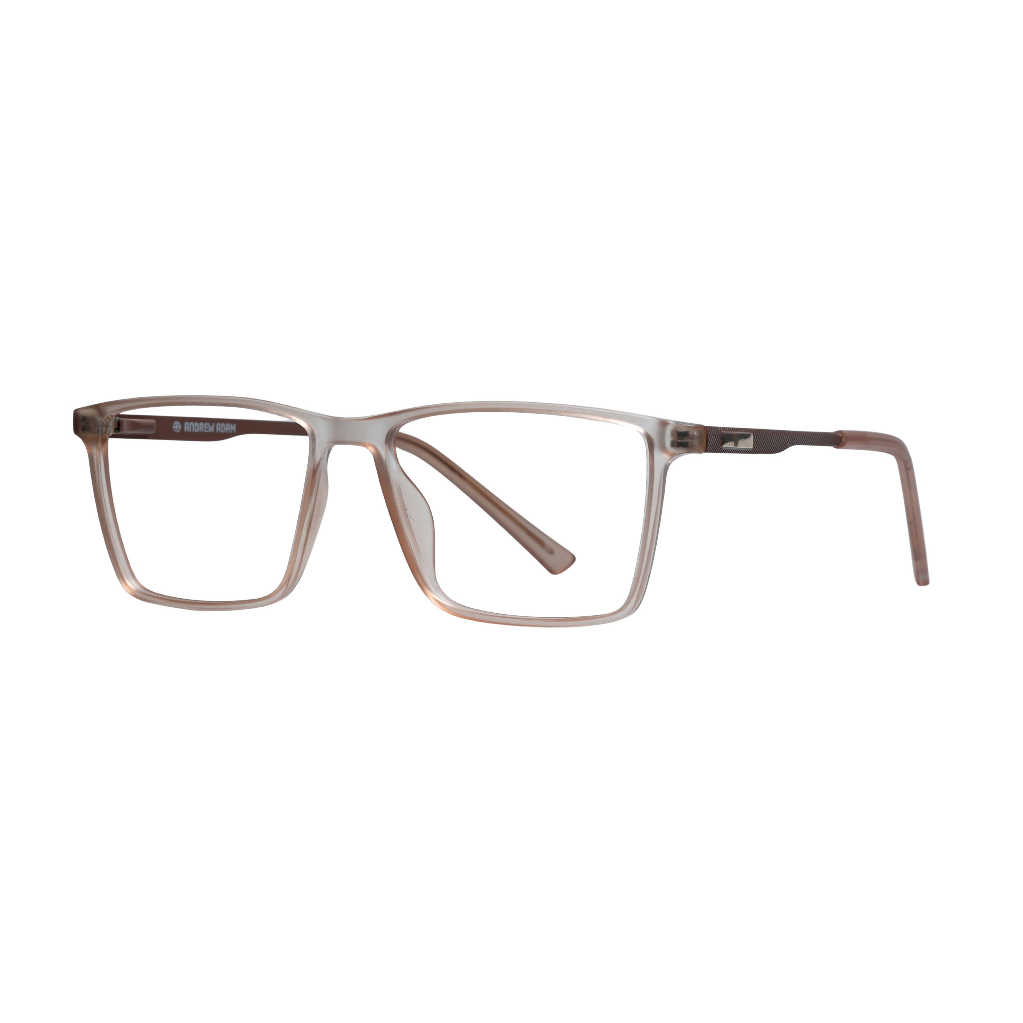 Orange Rectangle Full Rim