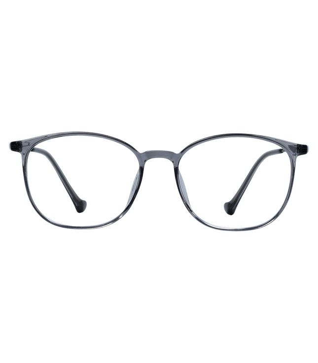 Grey & Silver Square Full Rim