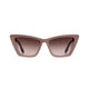 Pink & Grey Cat Eye Full Rim