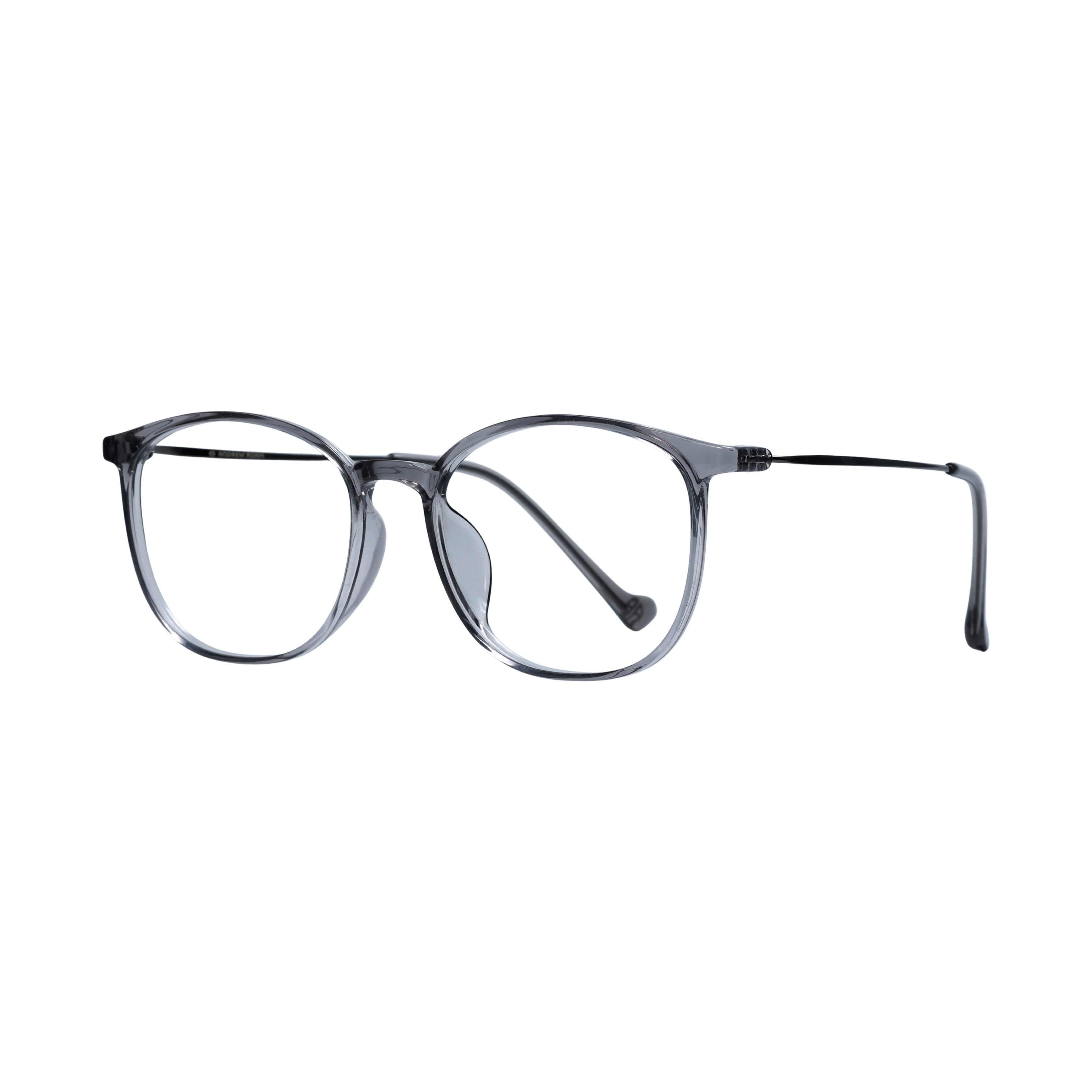 Grey & Silver Square Full Rim