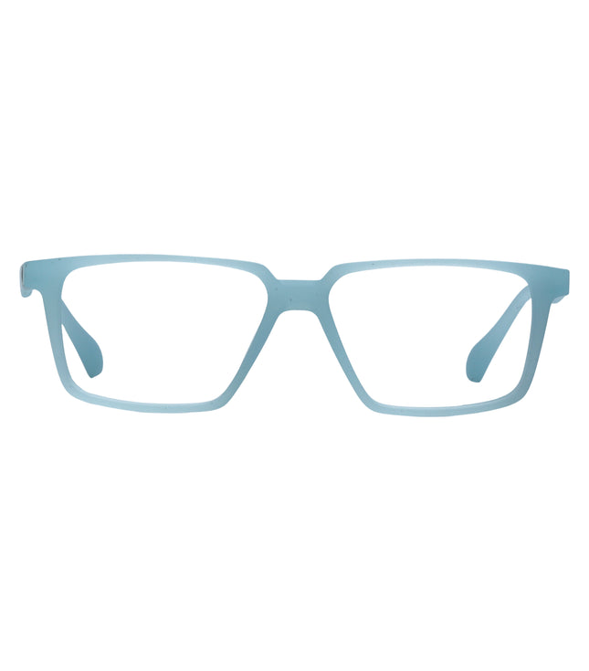 Light Blue Square Full Rim