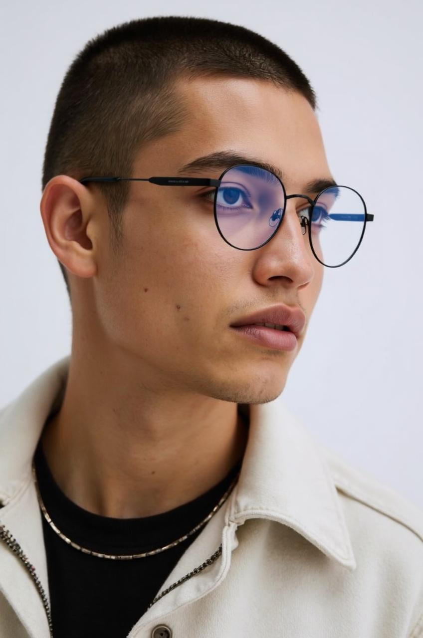 Black Round Full Rim