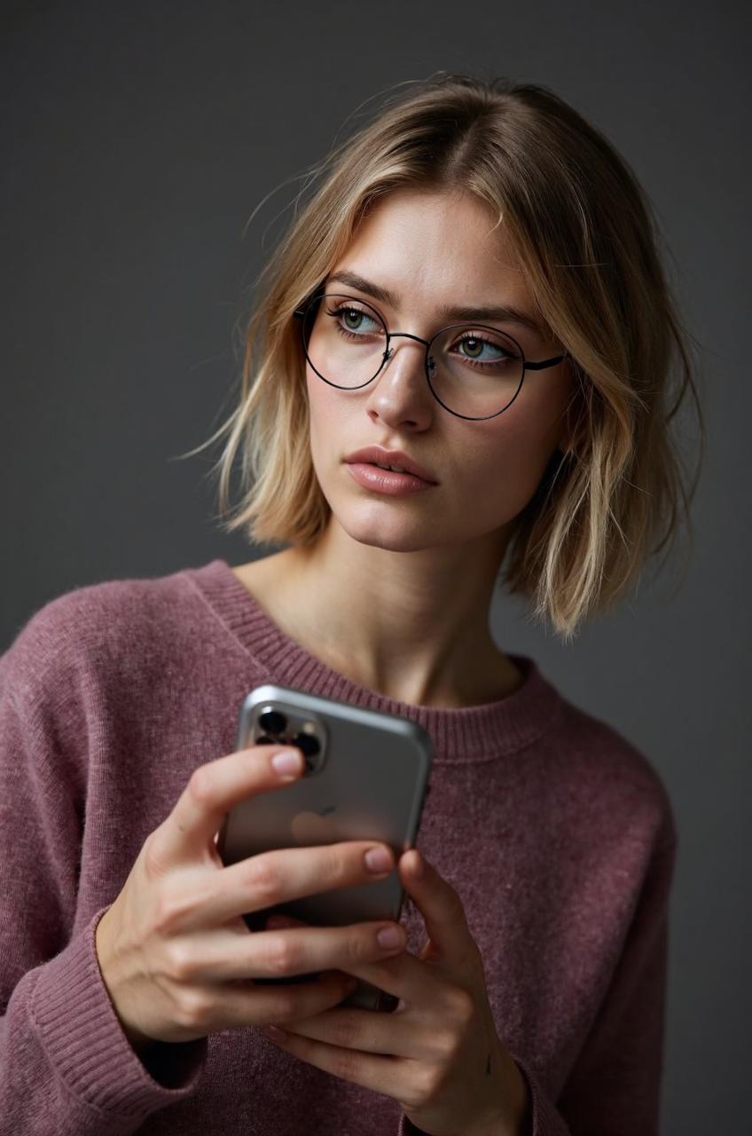 Black Round Full Rim