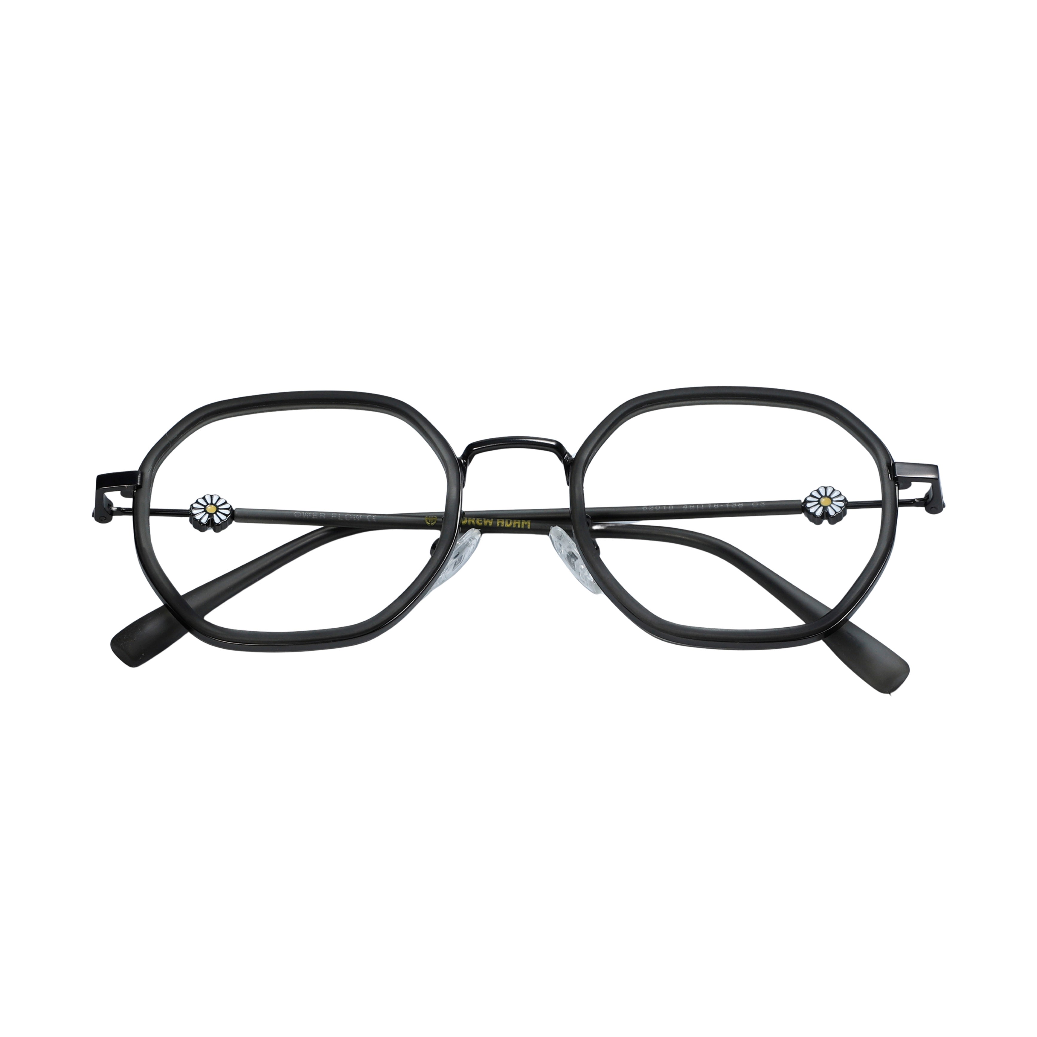 Grey Square Full Rim