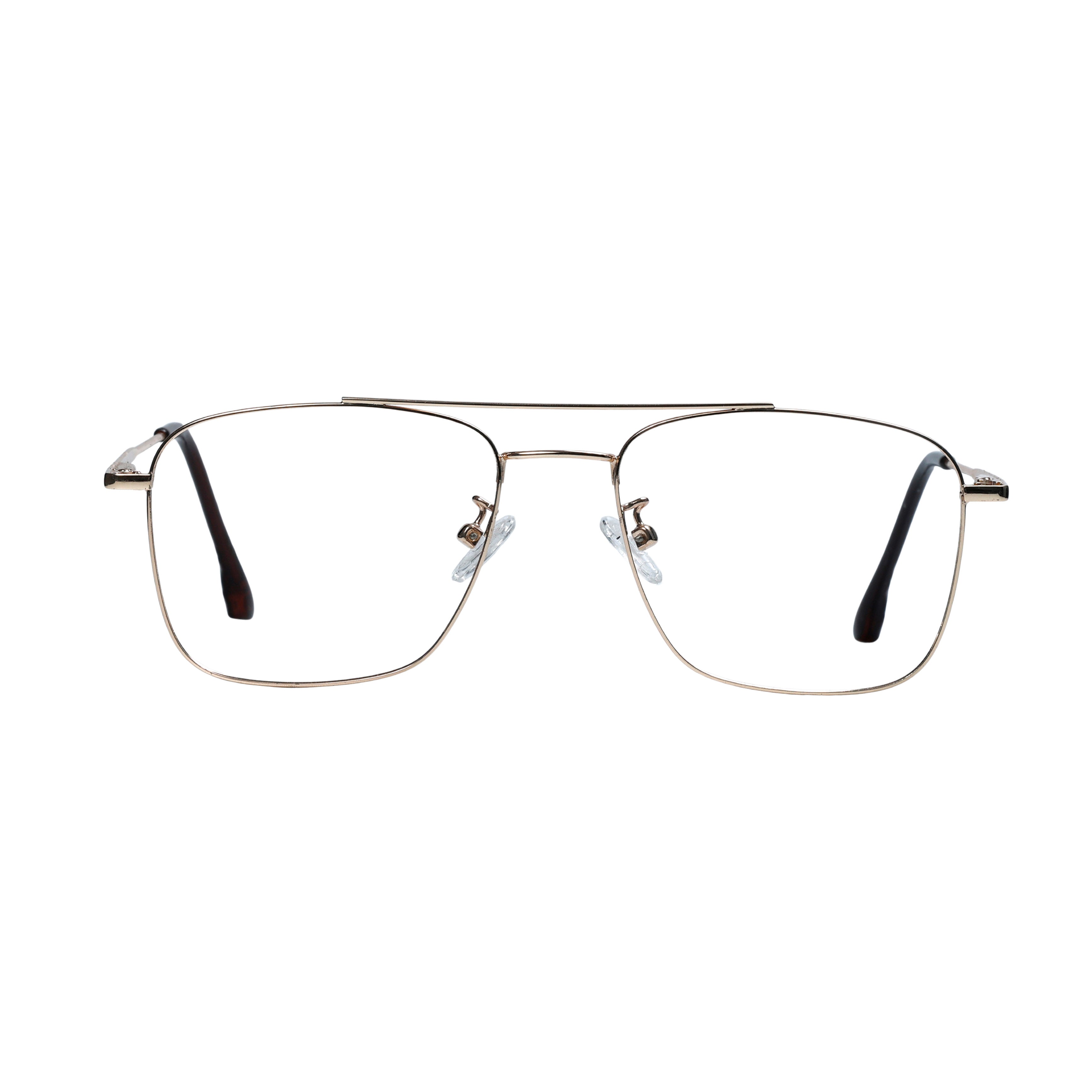 Golden Brown Square Full Rim