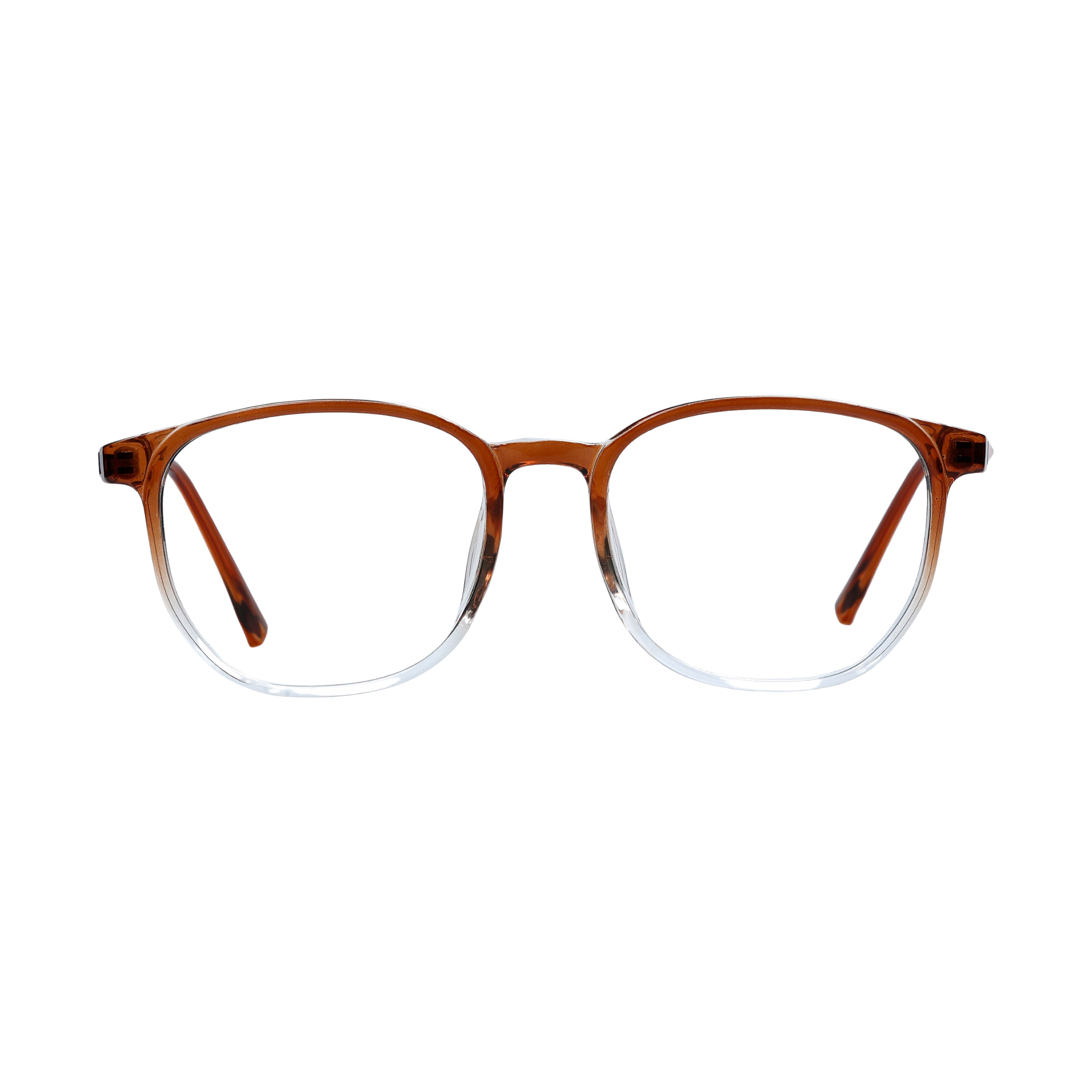 Golden Brown Round Full Rim