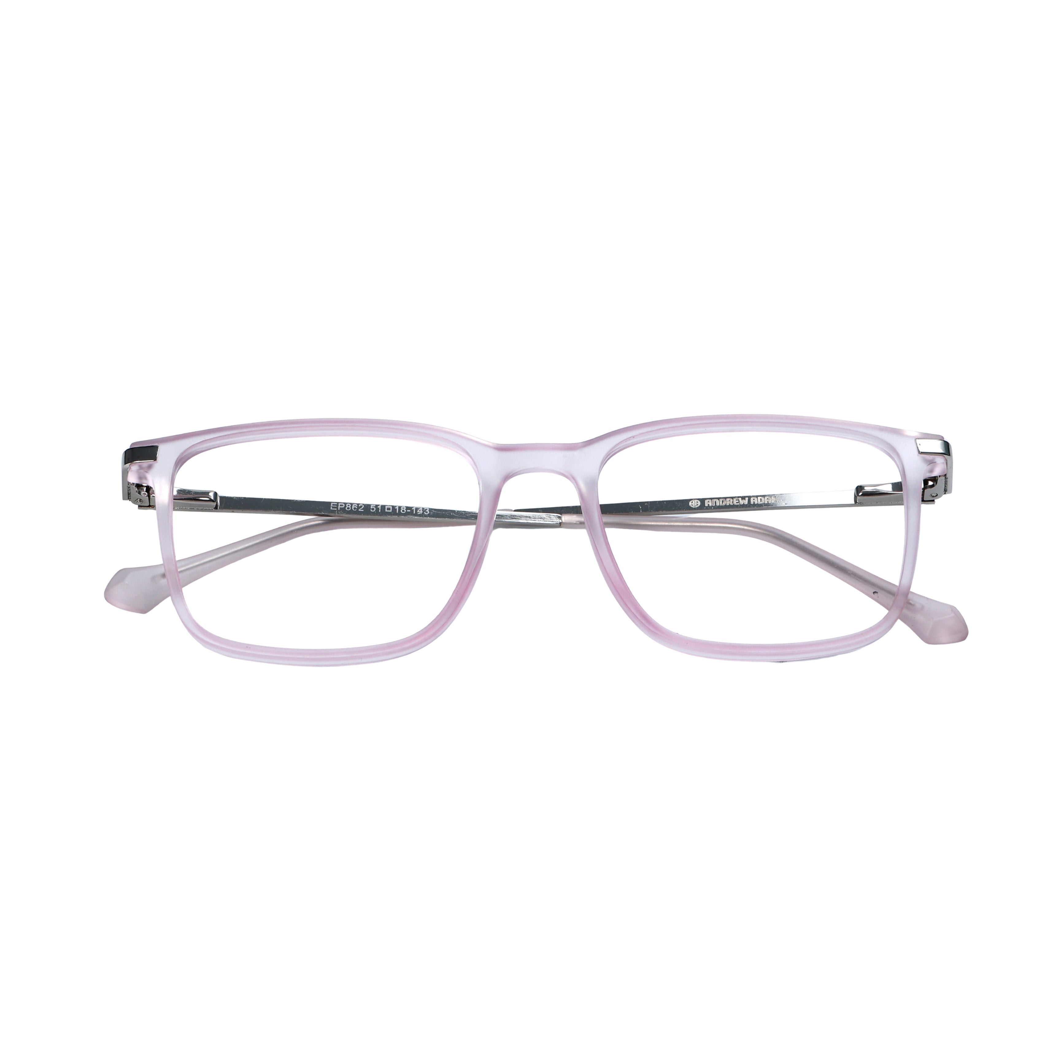 Pink Rectangle Full Rim