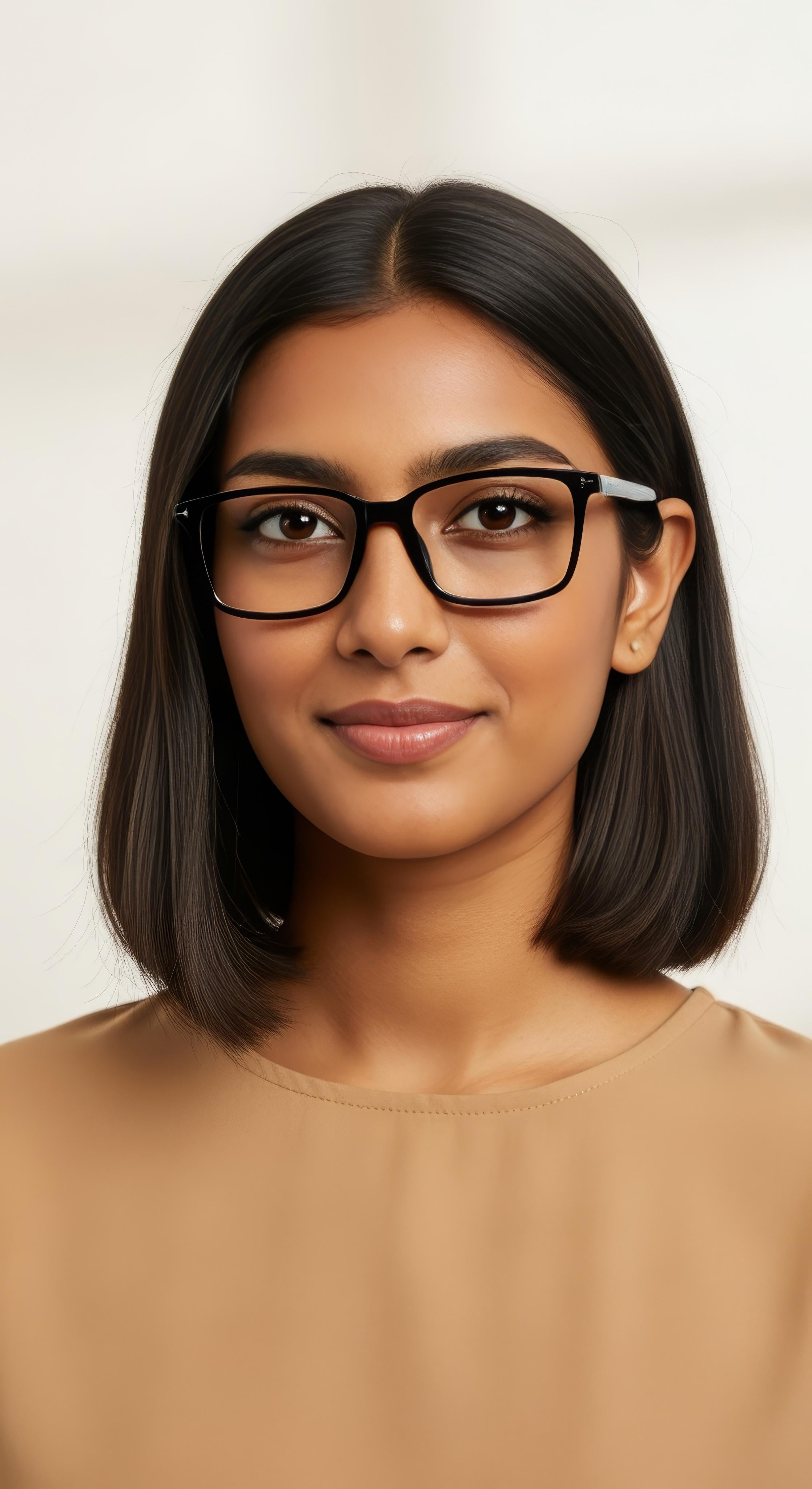 Black Rectangle Full Rim
