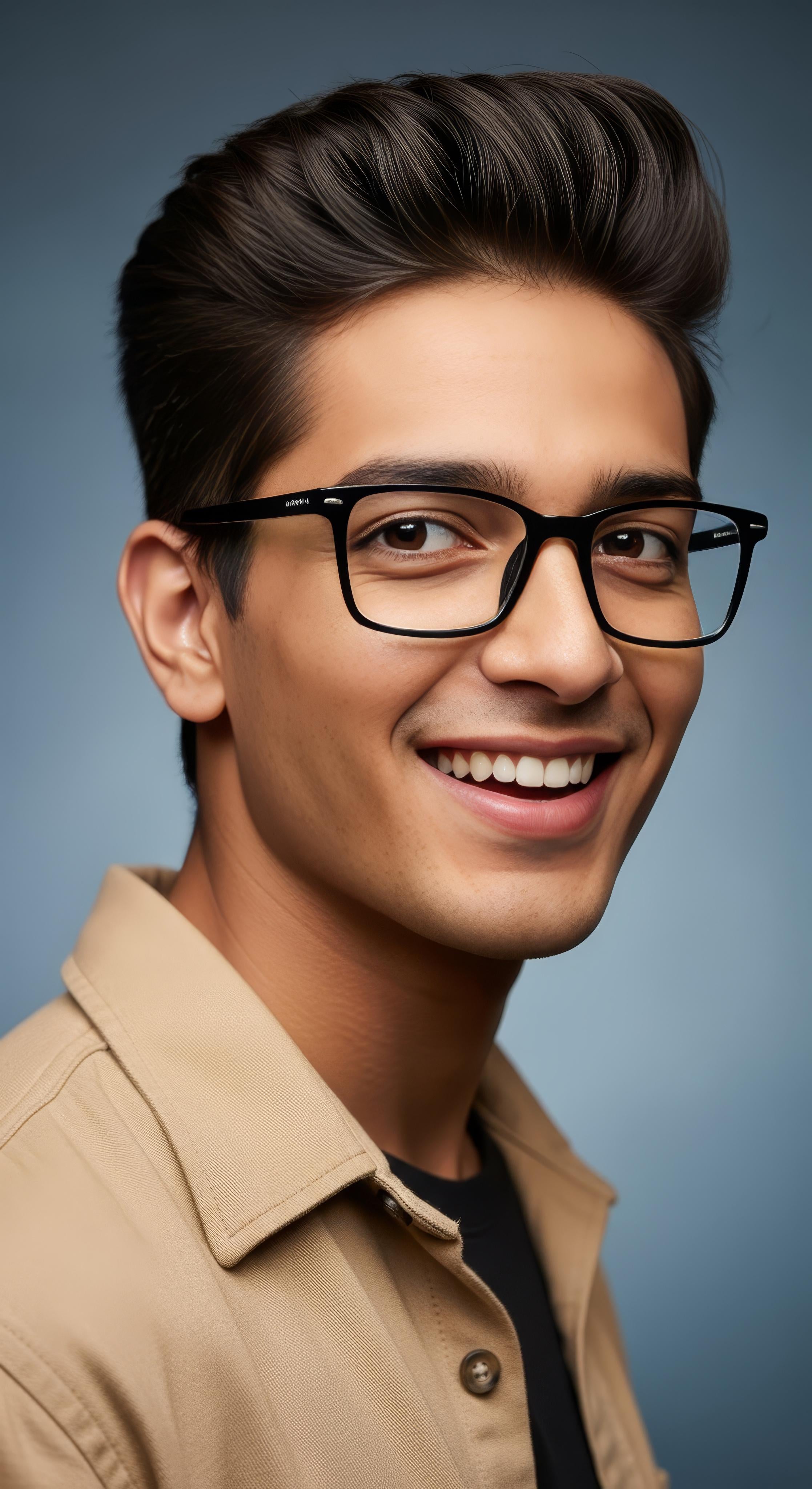 Black Rectangle Full Rim