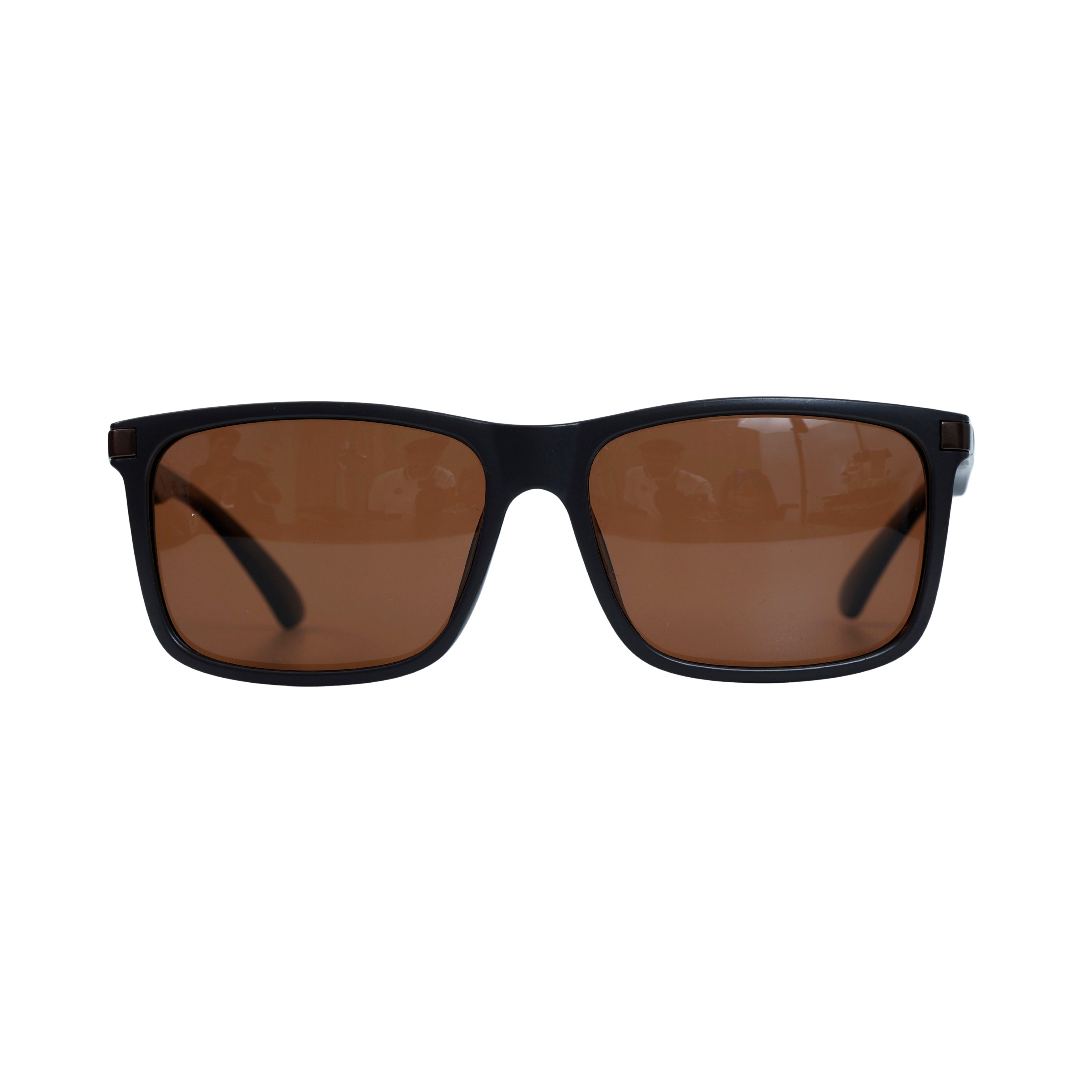 Brown Square Full Rim
