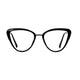 Black & Grey Cat Eye Full Rim