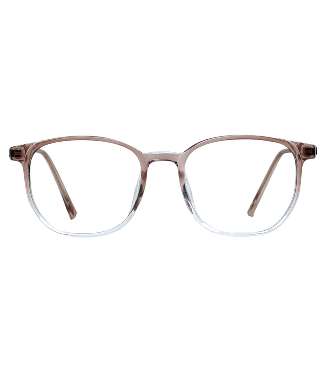 Golden Brown Round Full Rim