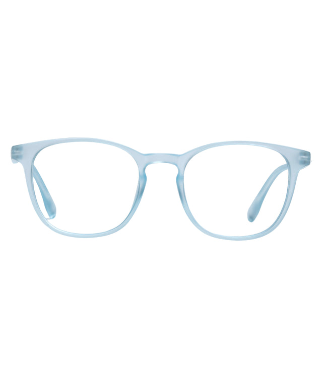 Light Blue Square Full Rim