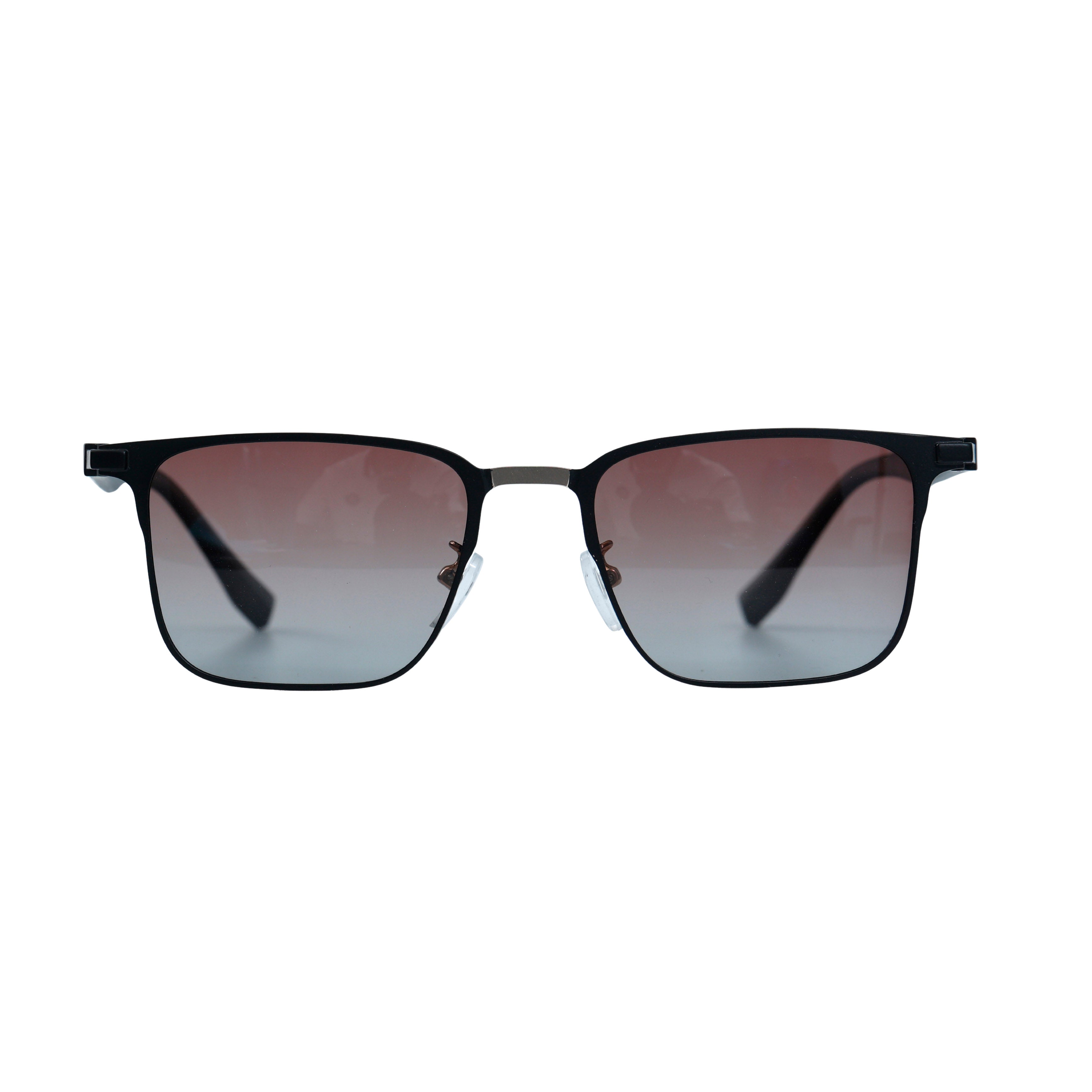 Black & Brown Rectangle Full Rim