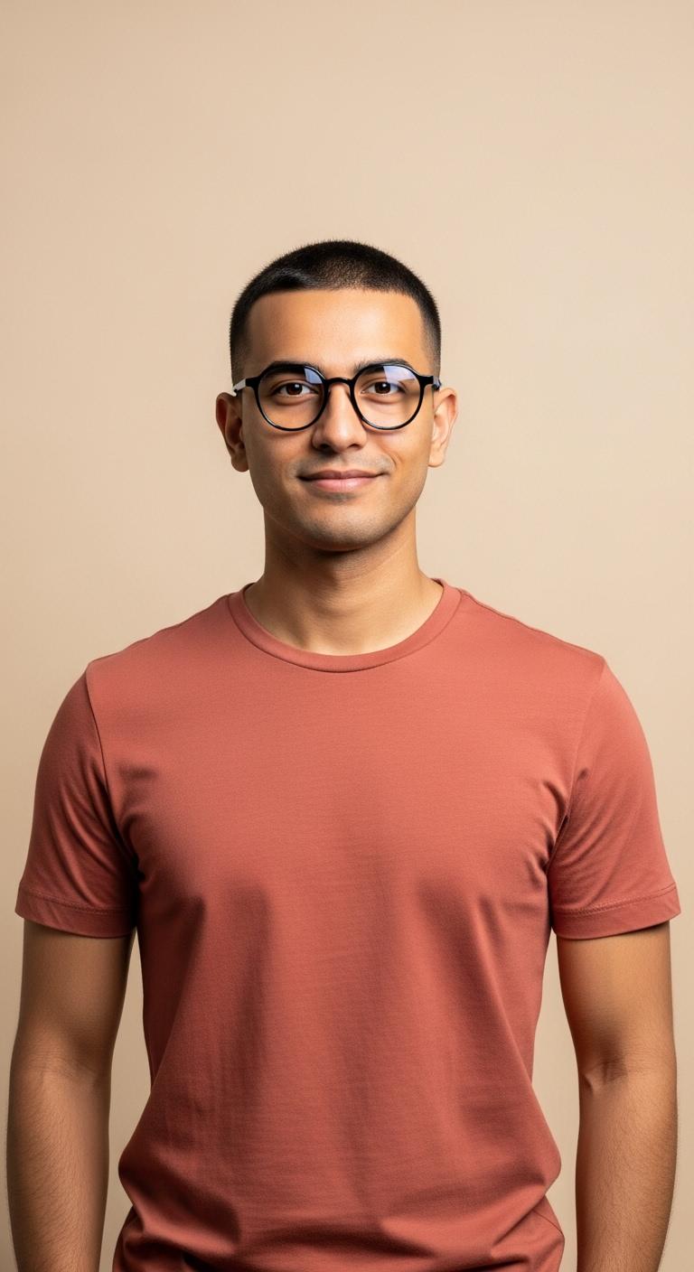Black Round Full Rim