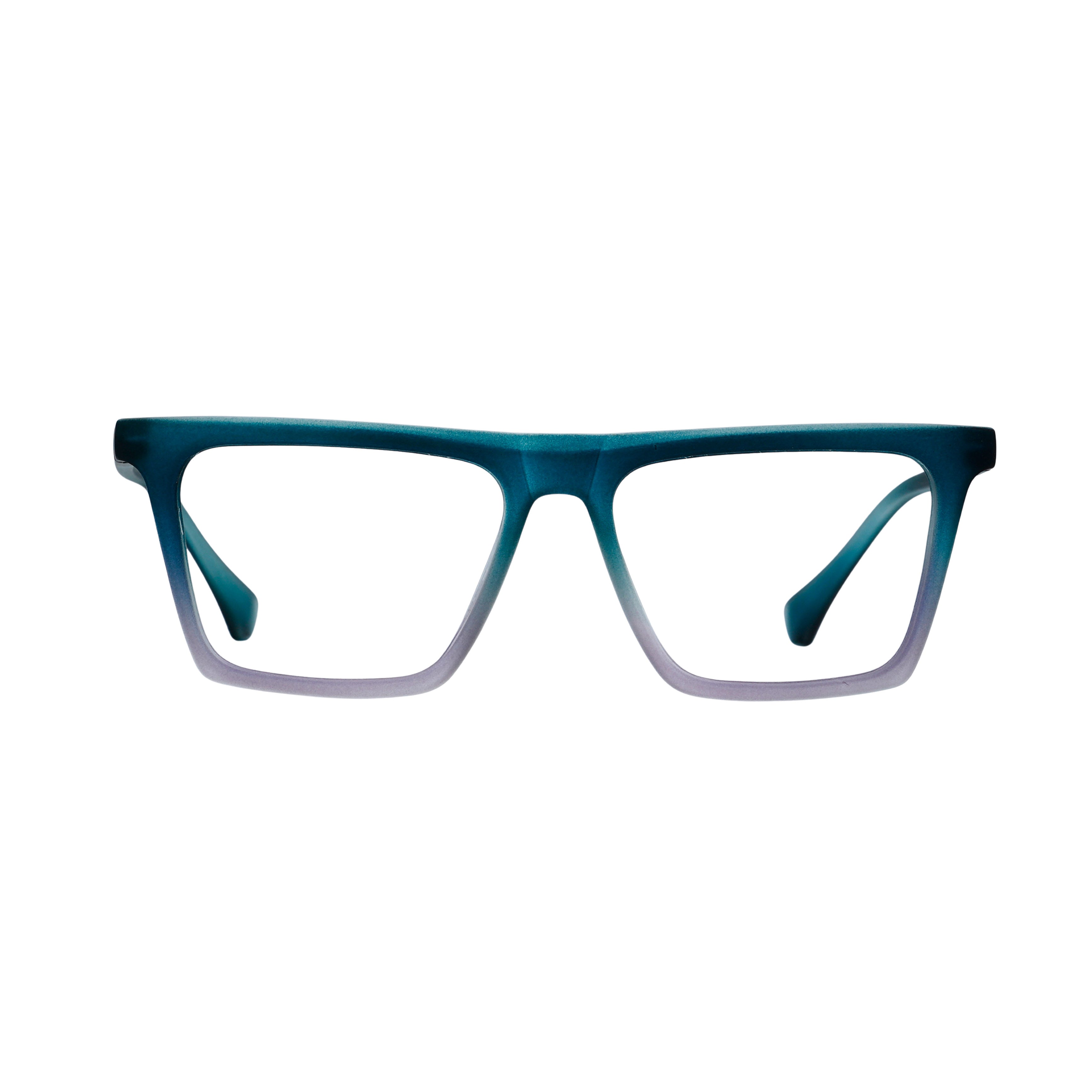 Green & Purple Square Full Rim