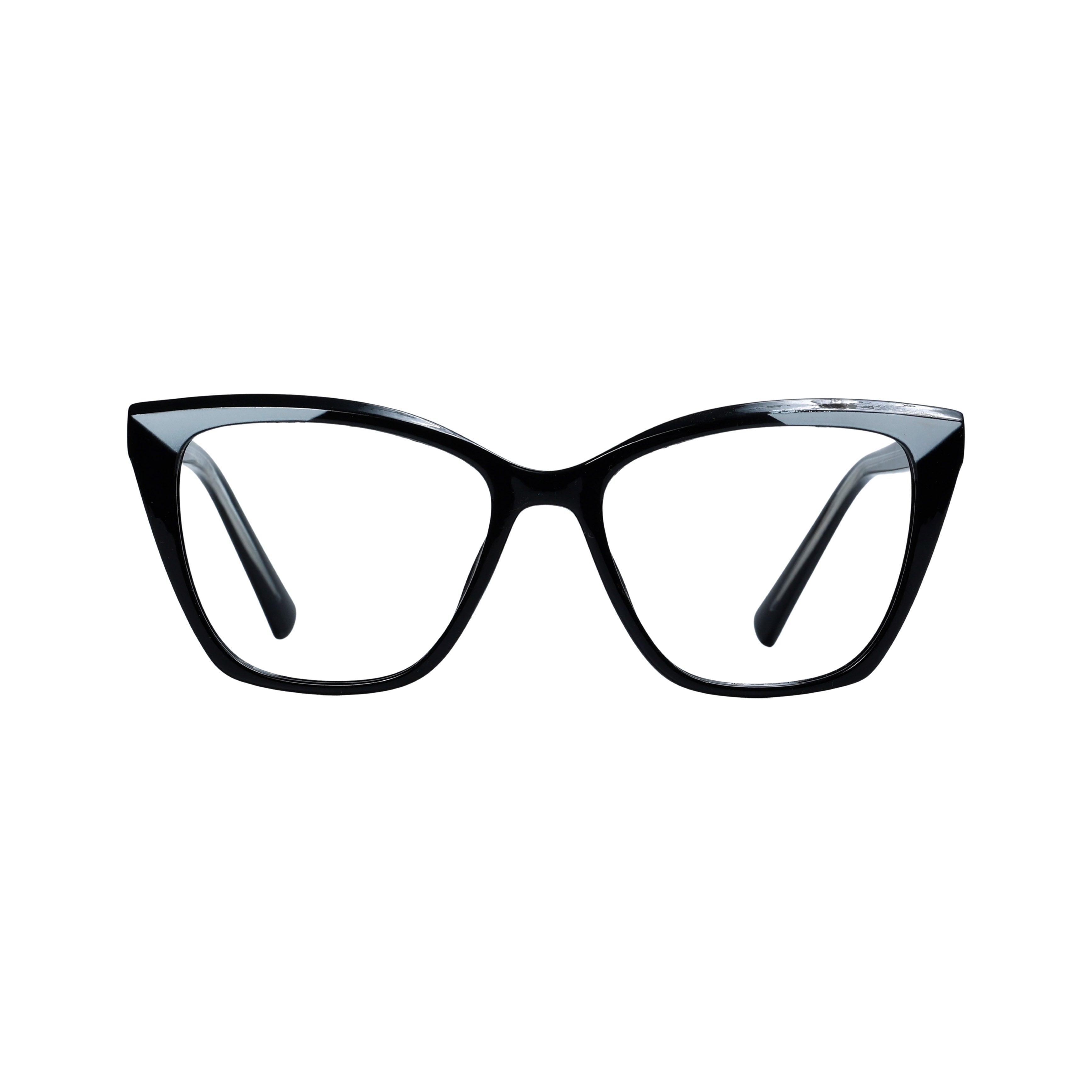 Black & White Cat Eye Full Rim