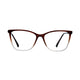 Transparent Brown Cat Eye Full Rim (103306)