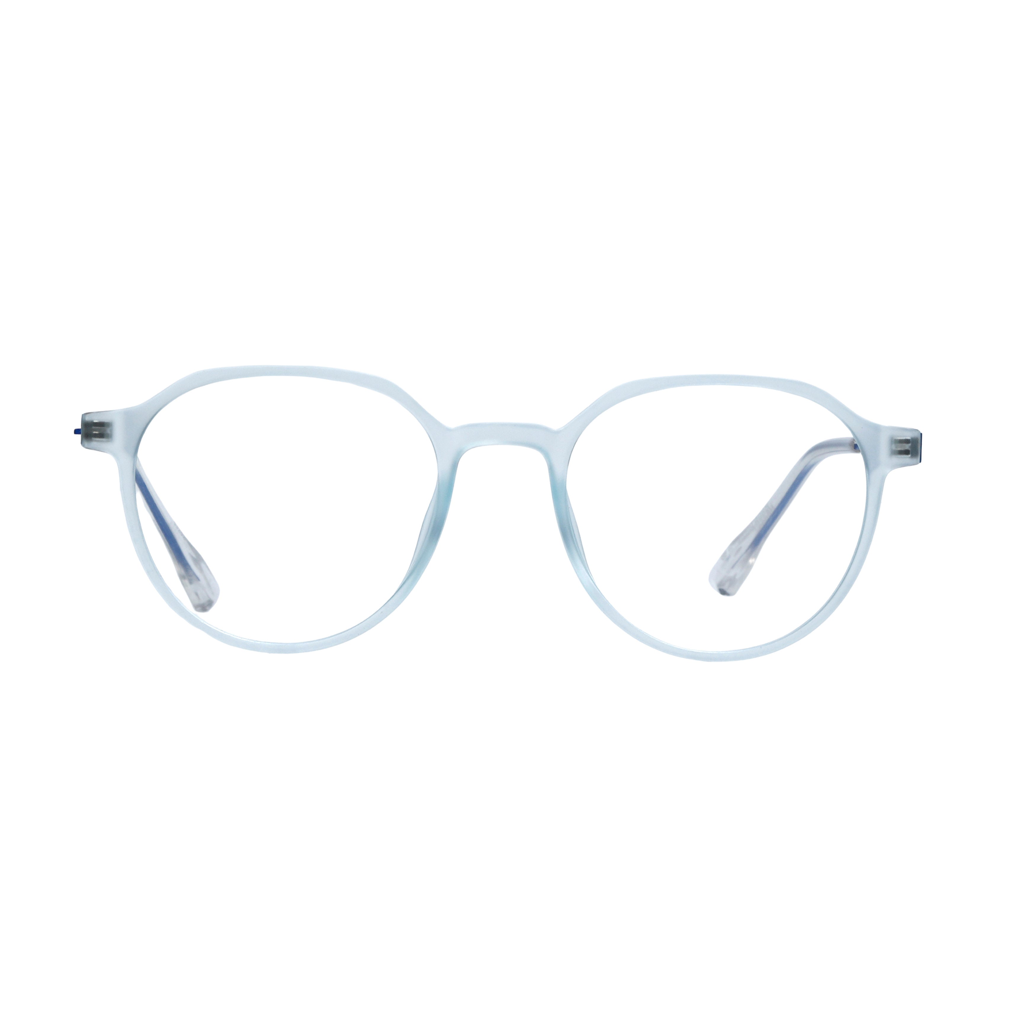 Sky Blue Round Full Rim