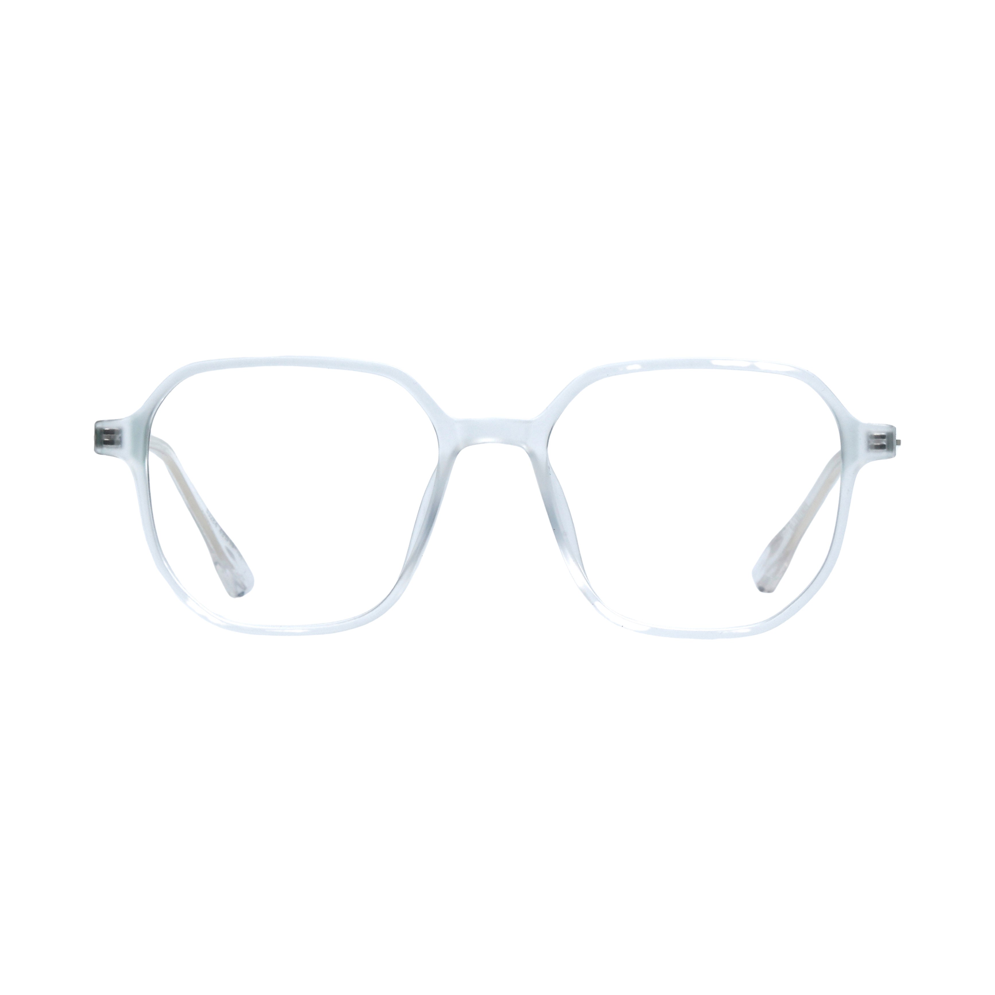 White & Green Square Full Rim