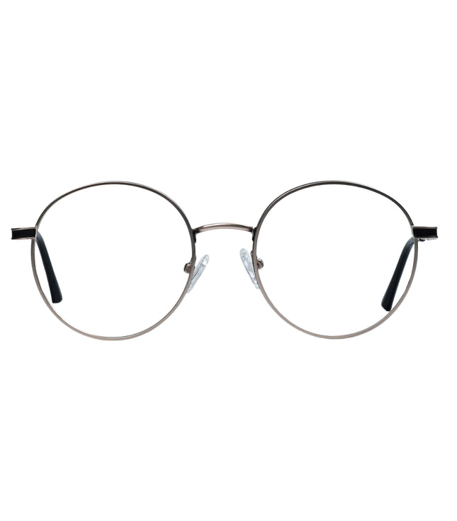 Golden & Black Round Full Rim