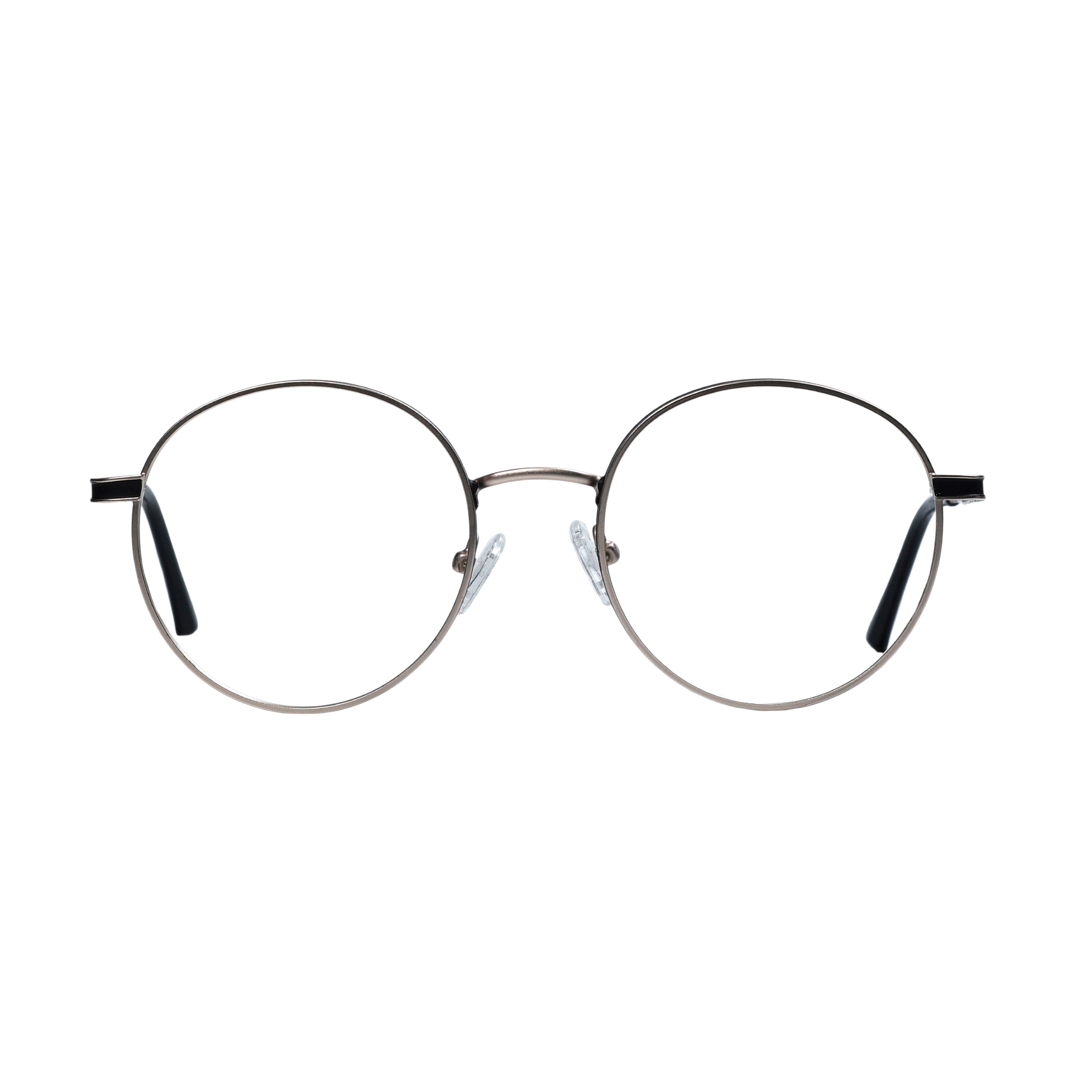 Golden & Black Round Full Rim