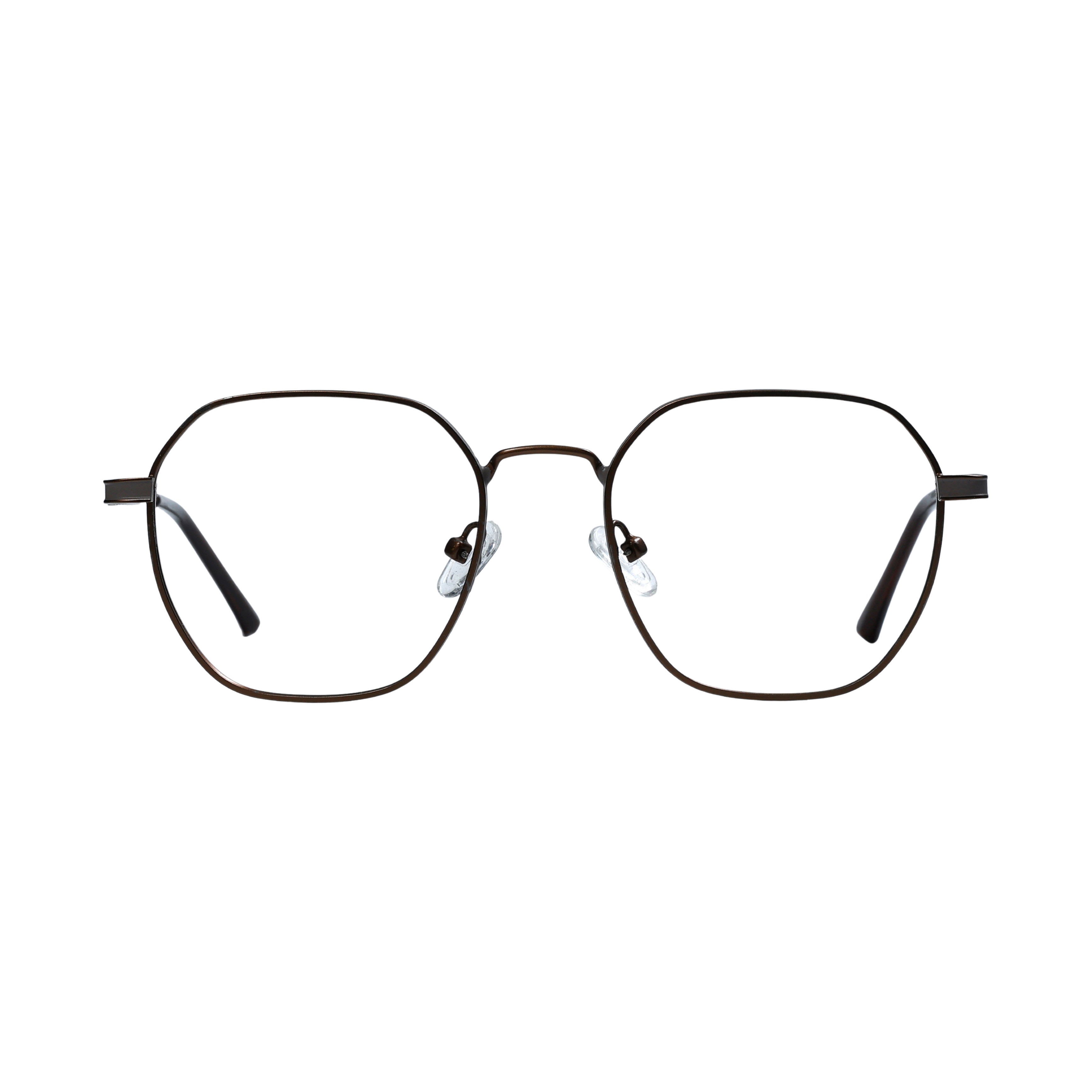 Matt Black Geometric Full Rim