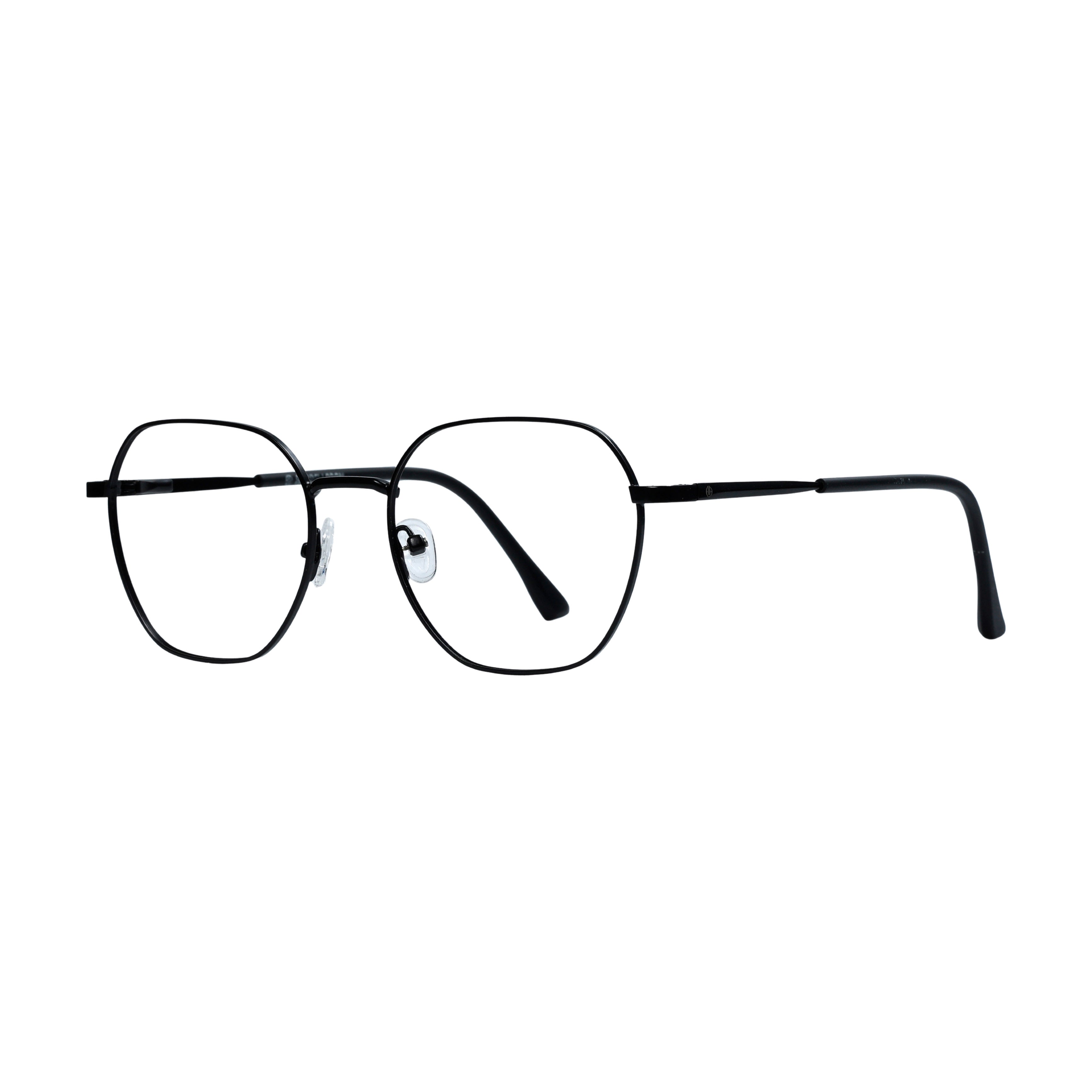 Matt Black Geometric Full Rim