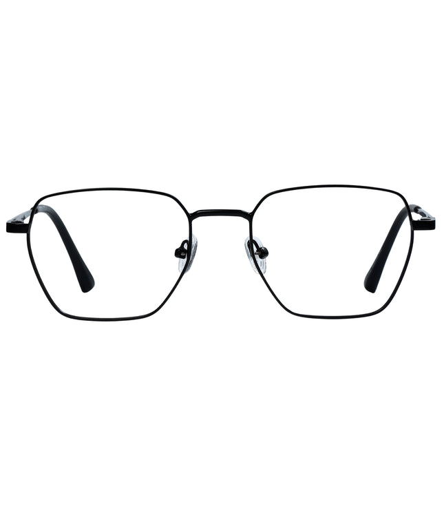 Black Geometric Full Rim