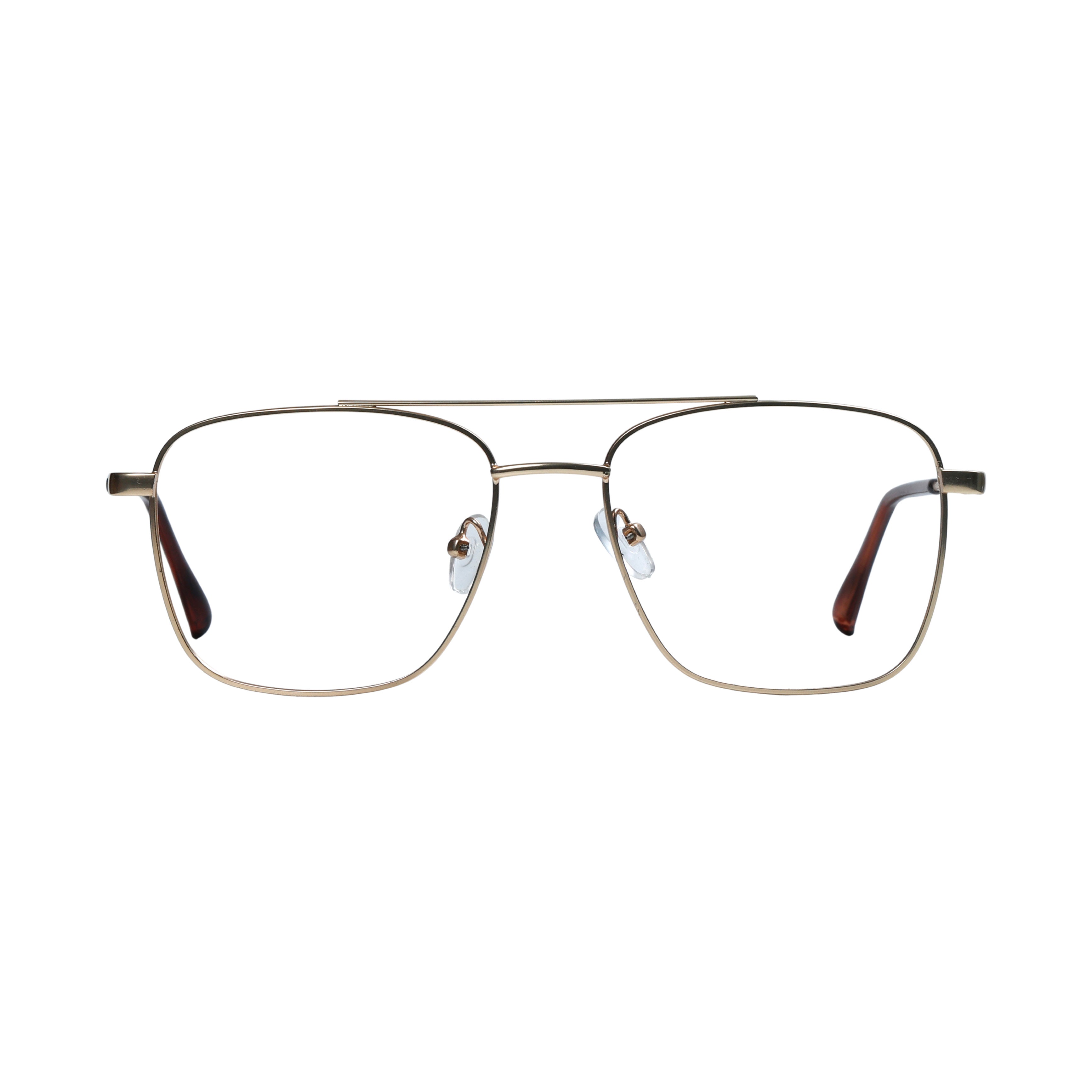 Golden Brown Square Full Rim