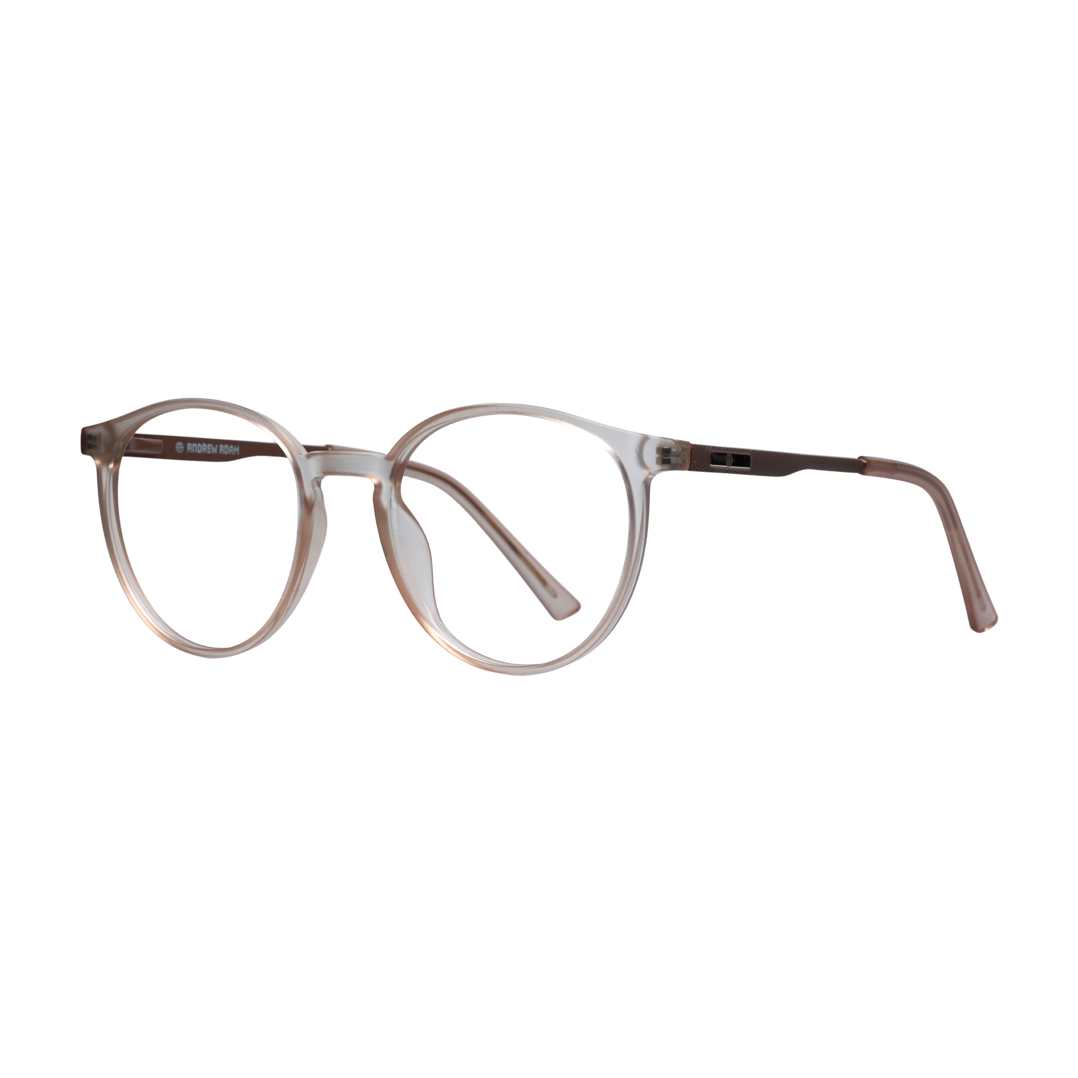 Matt Orange Round Full Rim