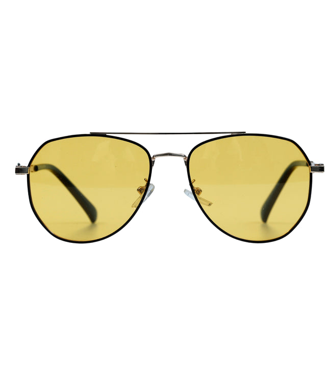 Golden & yellow Aviator Full Rim