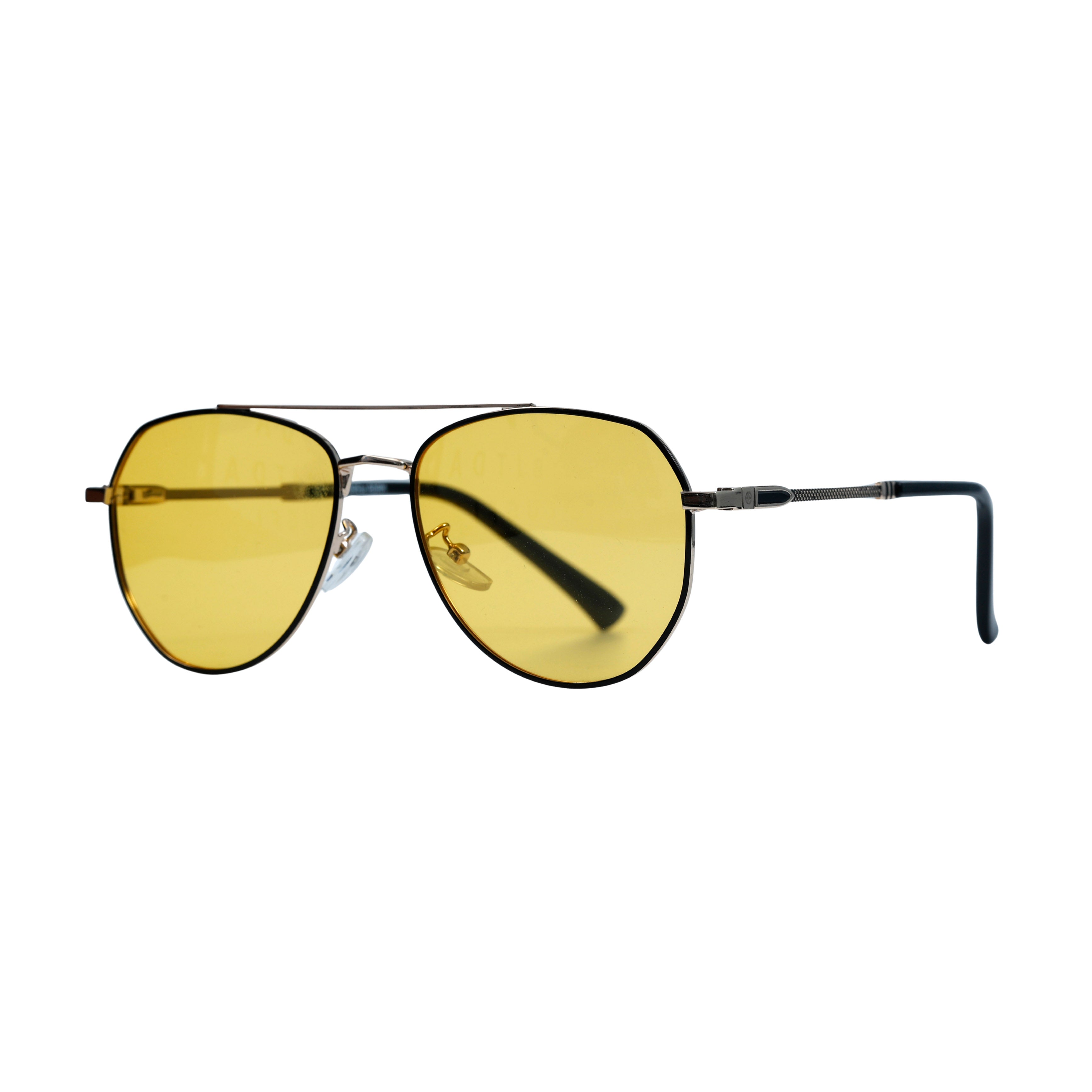 Golden & yellow Aviator Full Rim