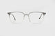 Transparent Grey Square Full Rim