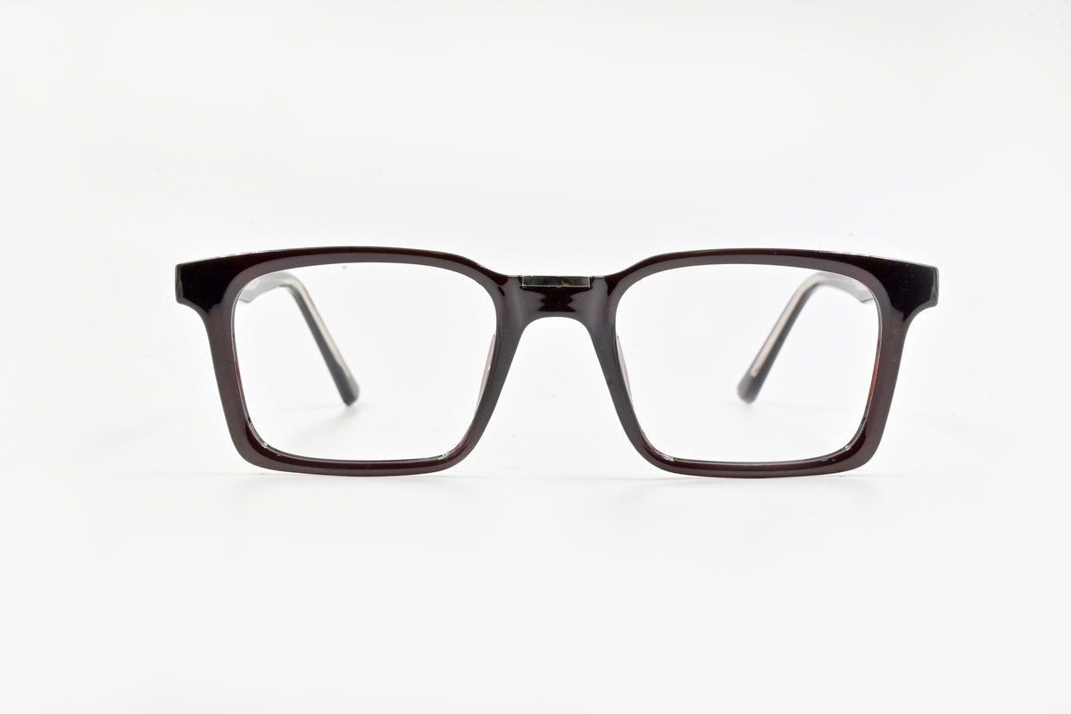 Brown Square Full Rim