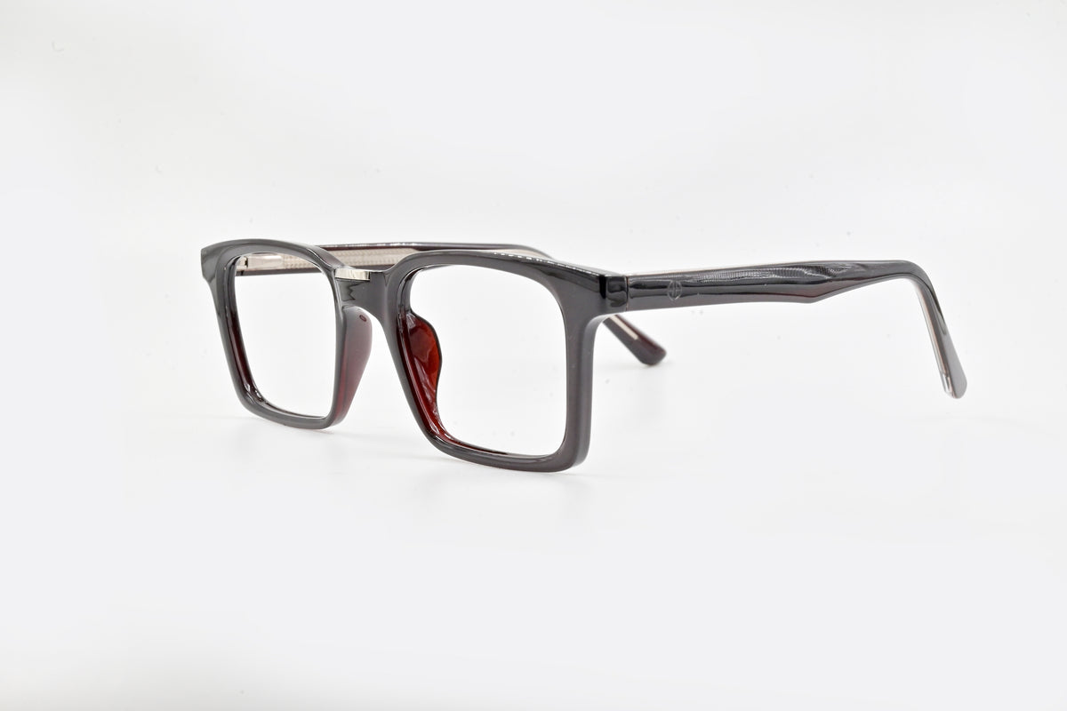 Brown Square Full Rim