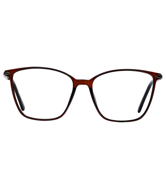 Brown Golden Cat Eye Full Rim