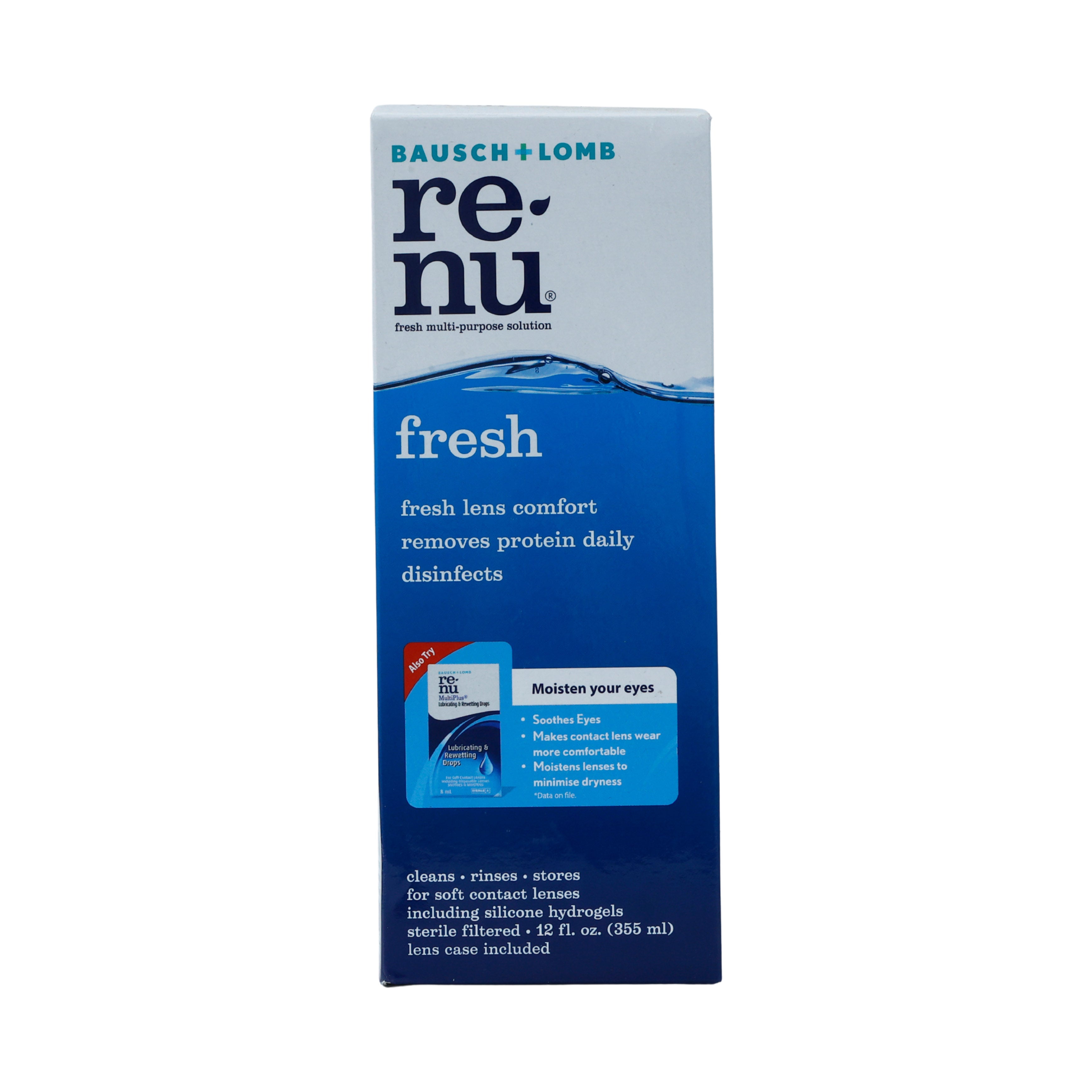 Renu fresh multipurpose Contact Lens Solution 355ML