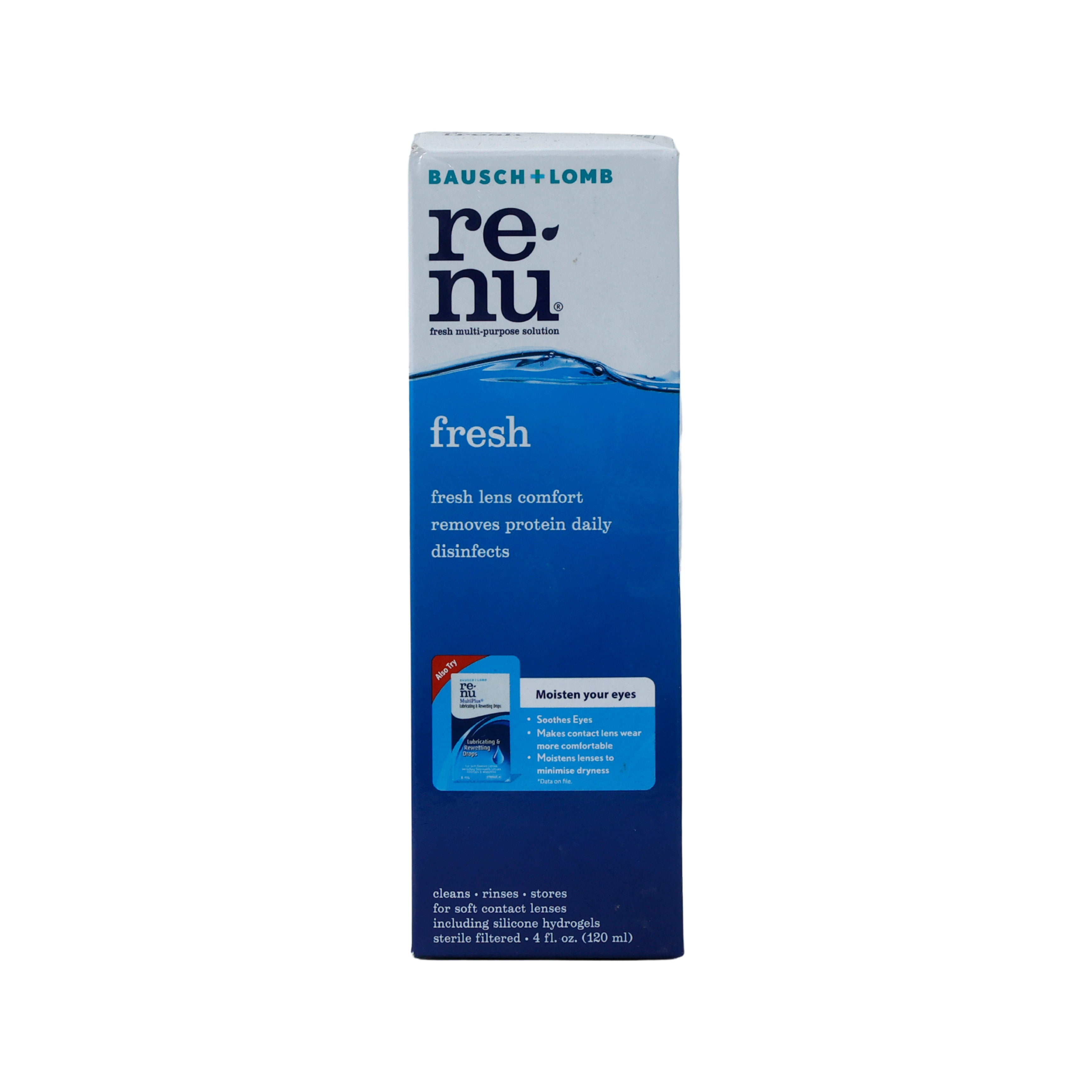 Renu Fresh Contact Lens Solution 120 ML